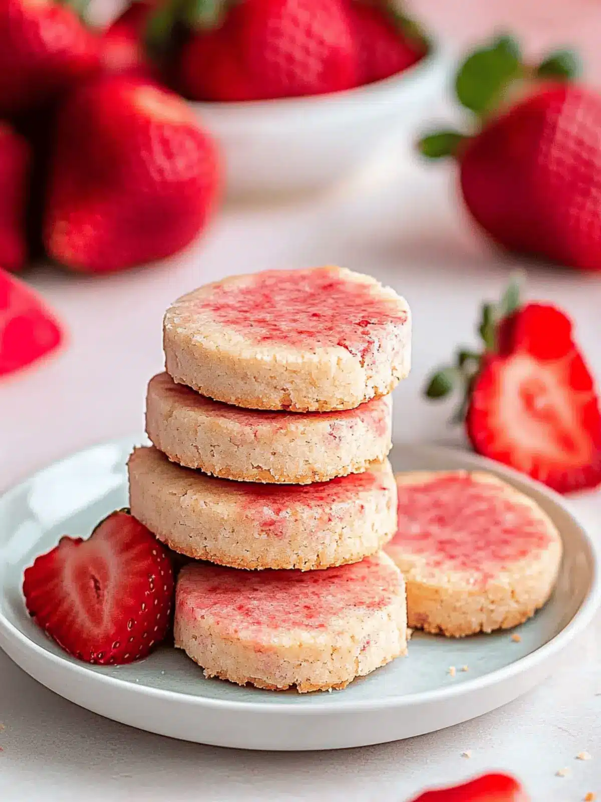 Decadent Strawberry Shortbread Cookies You ll Love to Bake 4 Strawberry Shortbread Cookies