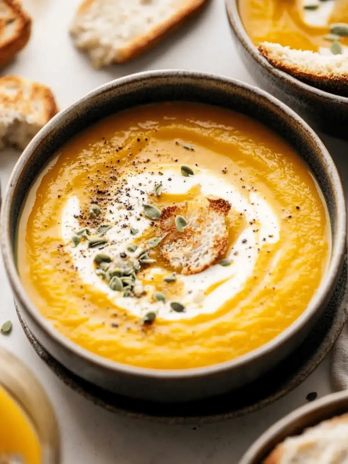 Creamy Roasted Butternut Squash Soup to Warm Your Soul 2 Roasted Butternut Squash Soup