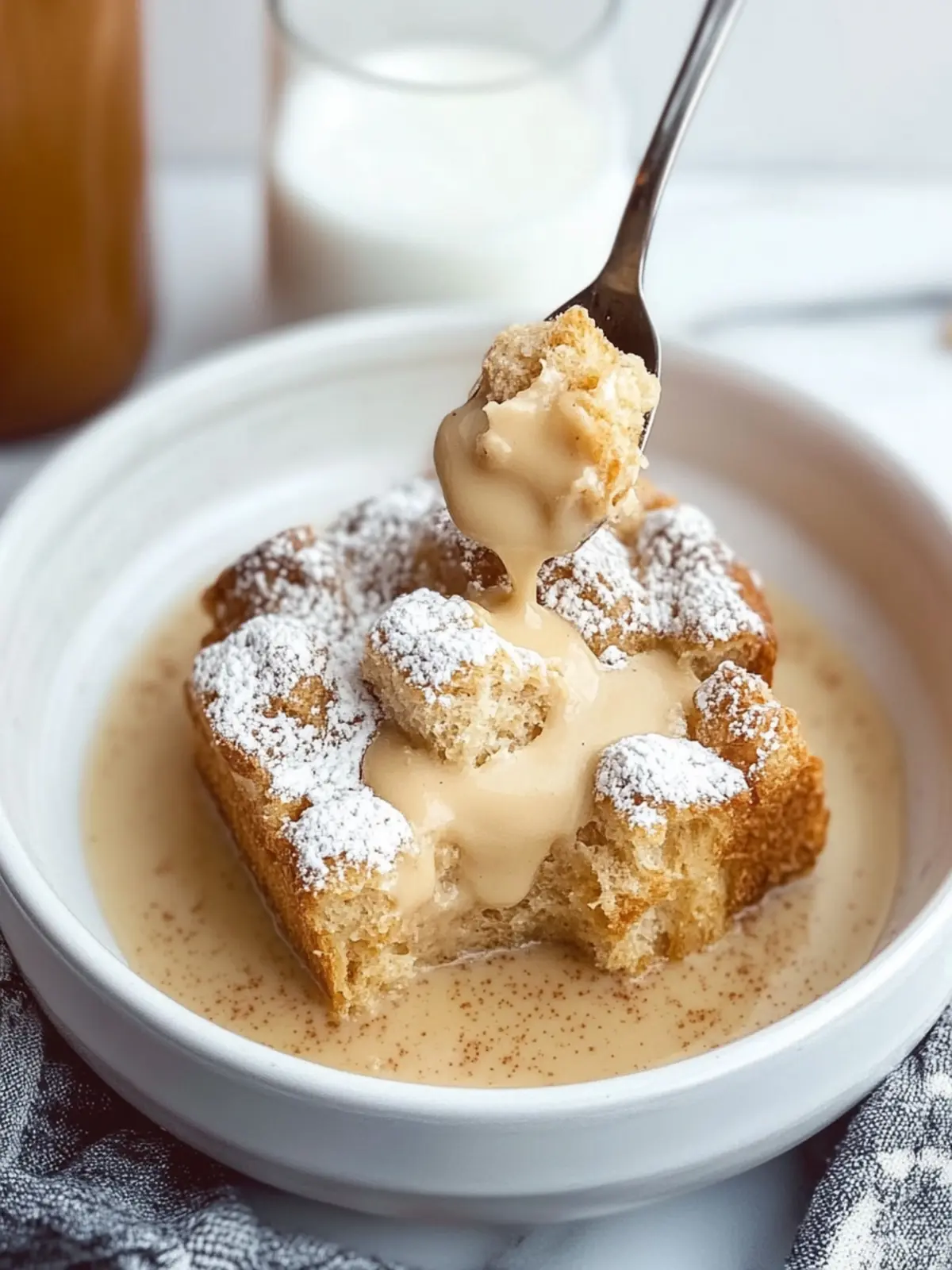Creamy Eggnog Bread Pudding: Your Holiday Dessert Delight 2 Eggnog Bread Pudding