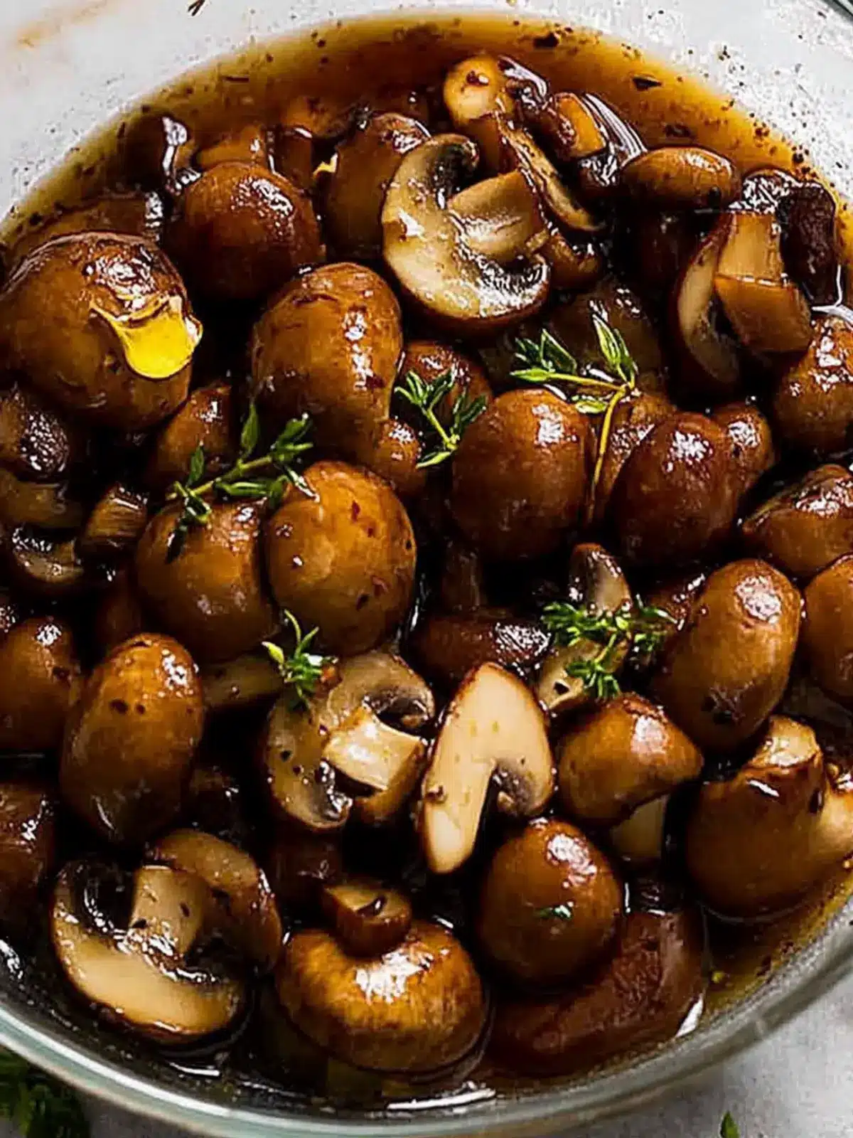 Balsamic Marinated Mushrooms That Wow Every Home Cook 2 Balsamic marinated mushrooms