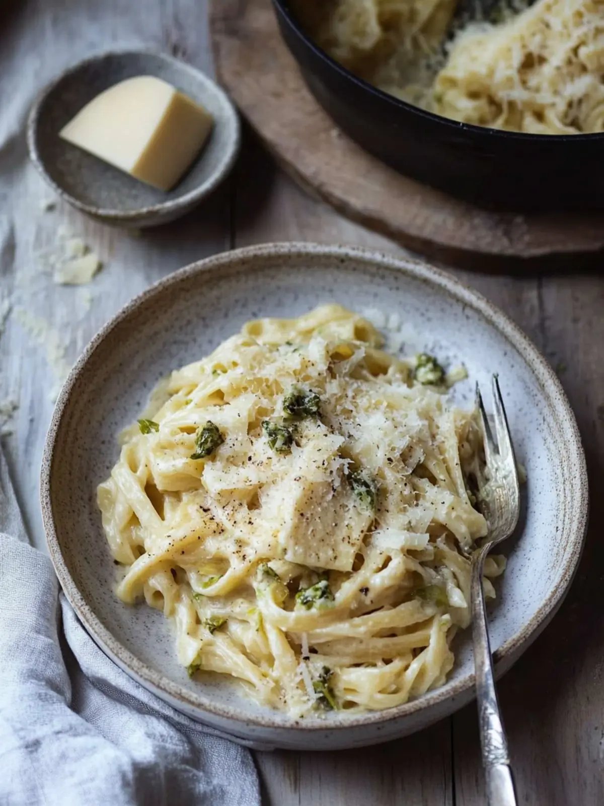 Indulge in Creamy Caramelised Leek Pasta with Gruy ¨re Bliss 3 Creamy Caramelised Leek Pasta with Gruy ¨re