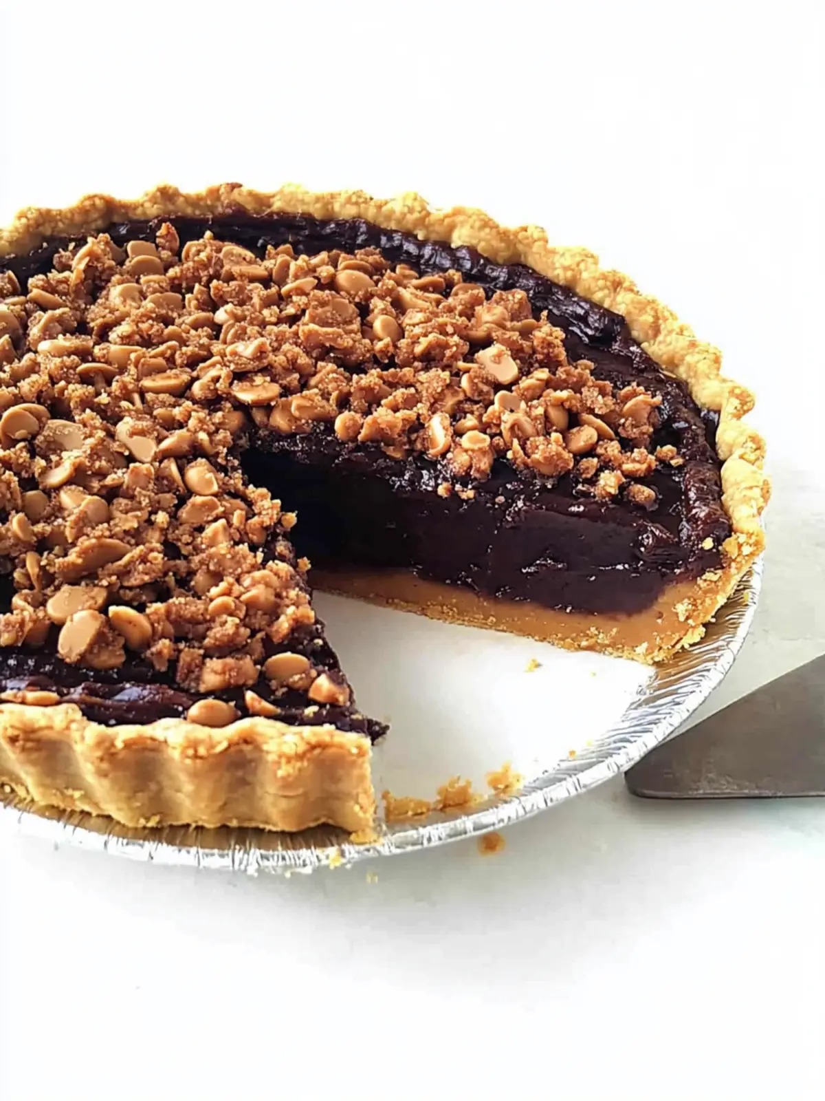 Irresistible Peanut Butter Chocolate Crunch Pie Recipe 3 Peanut Butter Chocolate Crunch Pie