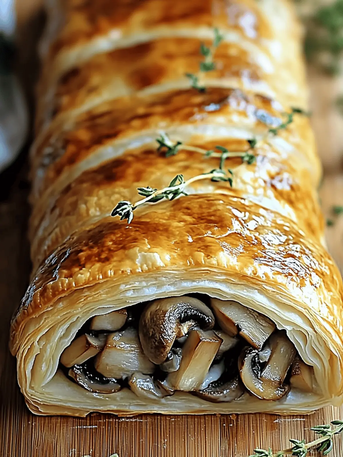 Easy Savory Mushroom & Gruy ¨re Puff Pastry Perfection 4 Easy Savory Mushroom & Gruy ¨re Puff Pastry