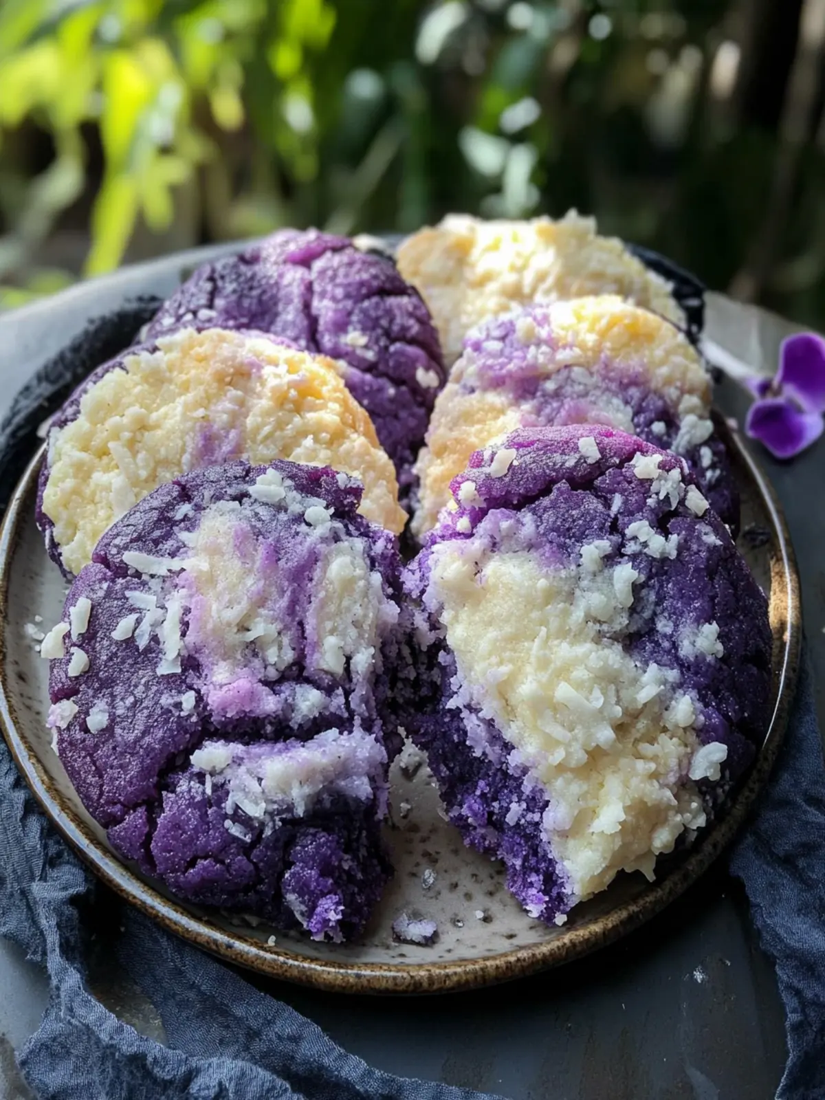 Coconut Ube Besito Cookies: A Tropical Treat Awaits! 4 Coconut Ube Besito Cookies