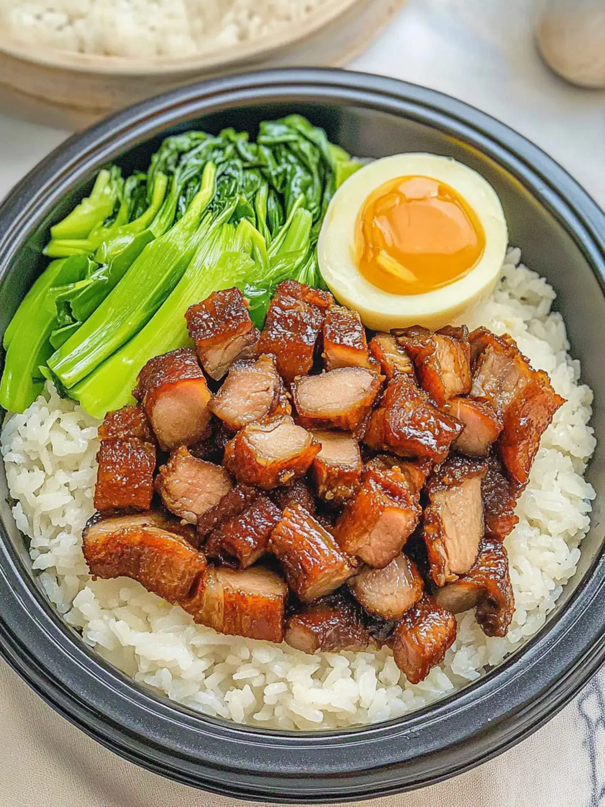 Delicious Taiwanese Braised Pork Belly Rice in Just 45 Minutes 4 Taiwanese Braised Pork Belly Rice