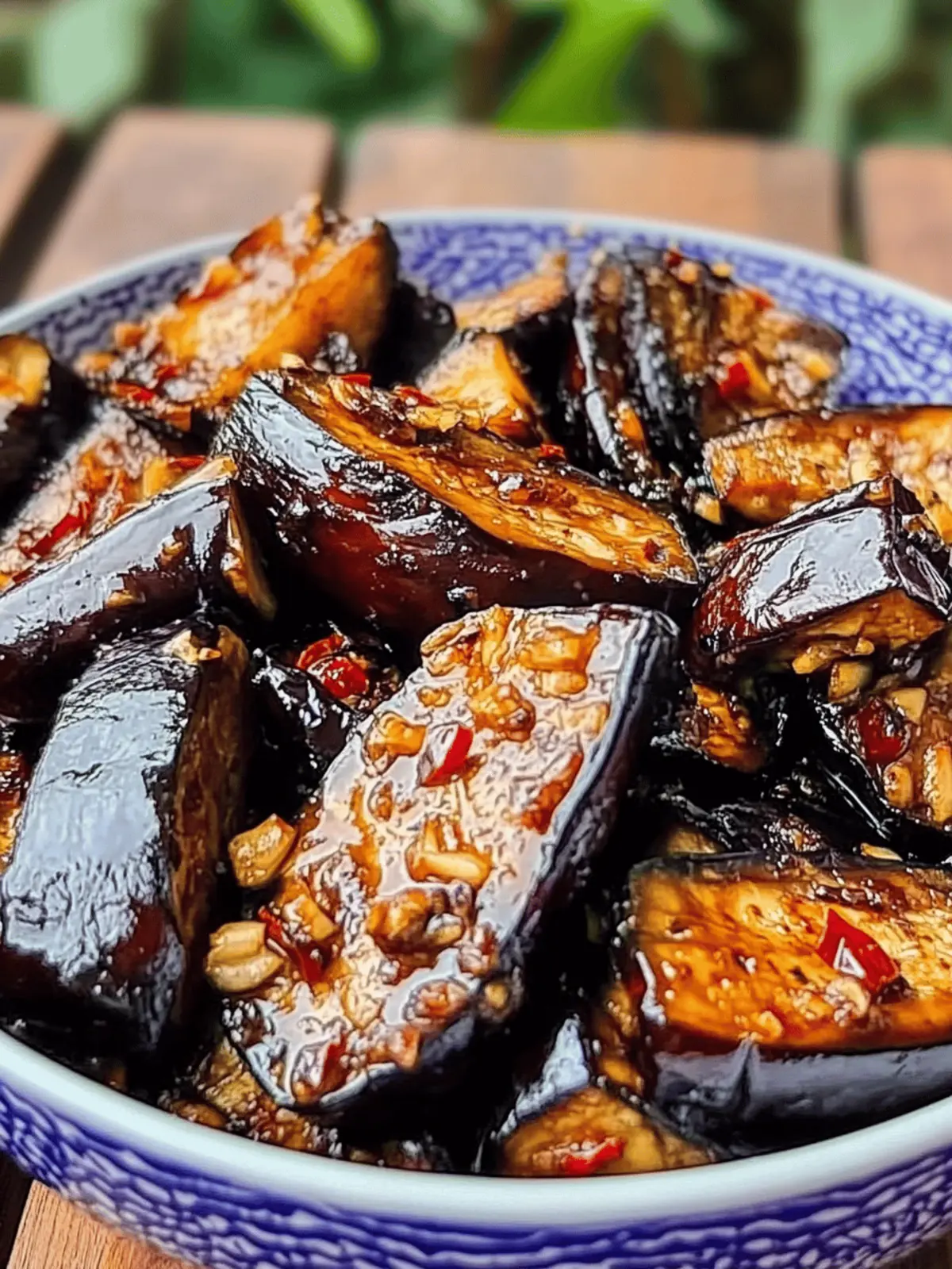 Sticky Garlic Eggplant: Irresistibly Crunchy and Flavorful! 2 Sticky Garlic Eggplant
