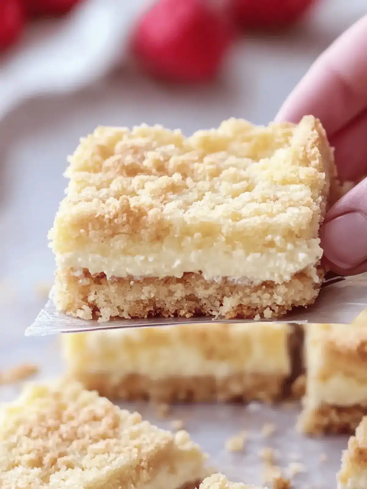 Irresistible Ricotta Crumb Bars - Pure Comfort in Every Bite 3 Irresistible Ricotta Crumb Bars - Pure Comfort in Every Bite