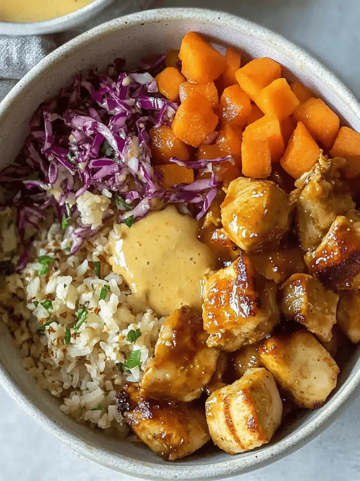 Healthy Hot Honey Chicken Bowls for a Blissful Homemade Feast 2 Healthy Hot Honey Chicken Bowls
