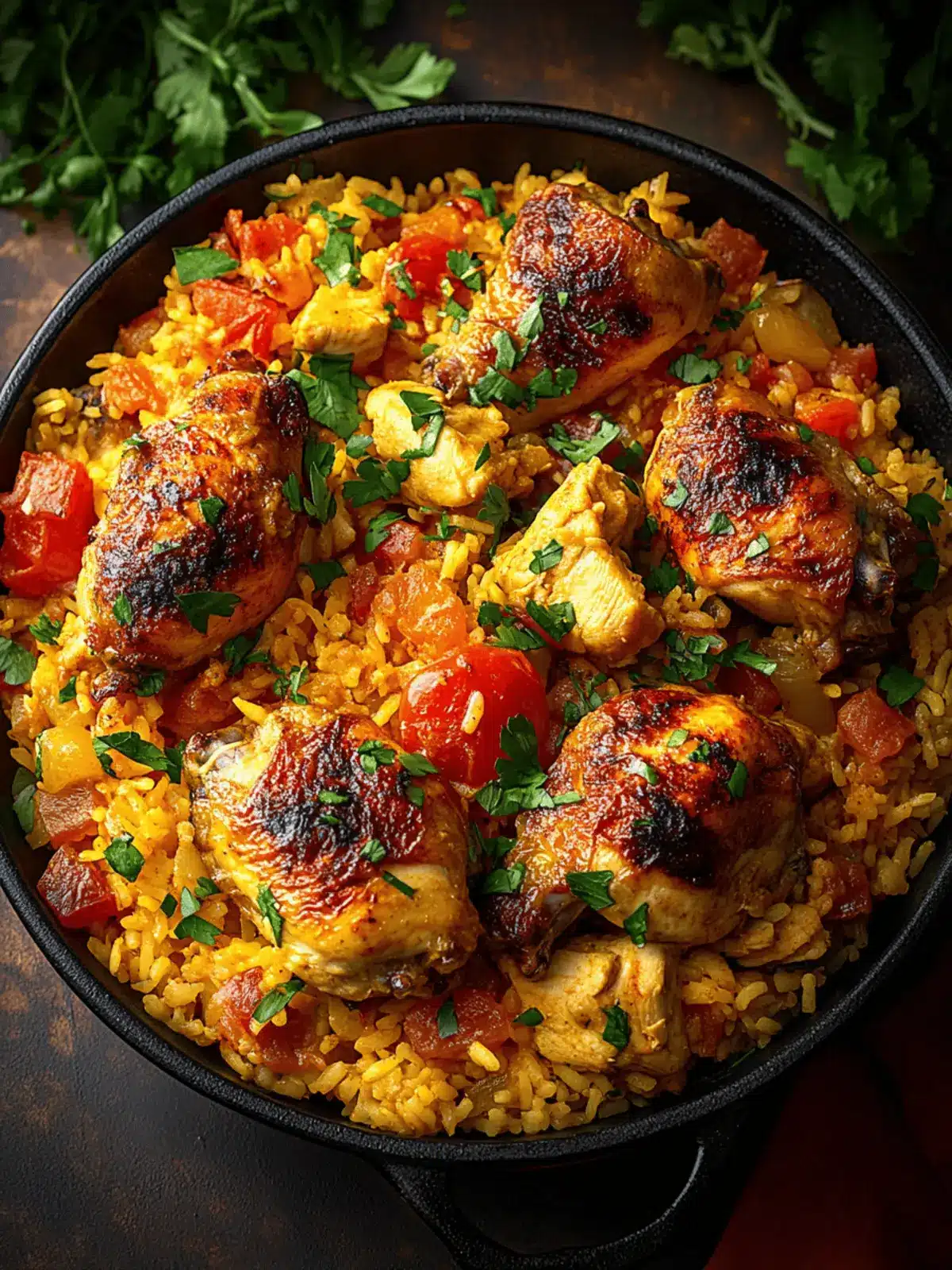 Savory Arroz con Pollo: A Flavorful Family Gathering Dish 2 Arroz con Pollo