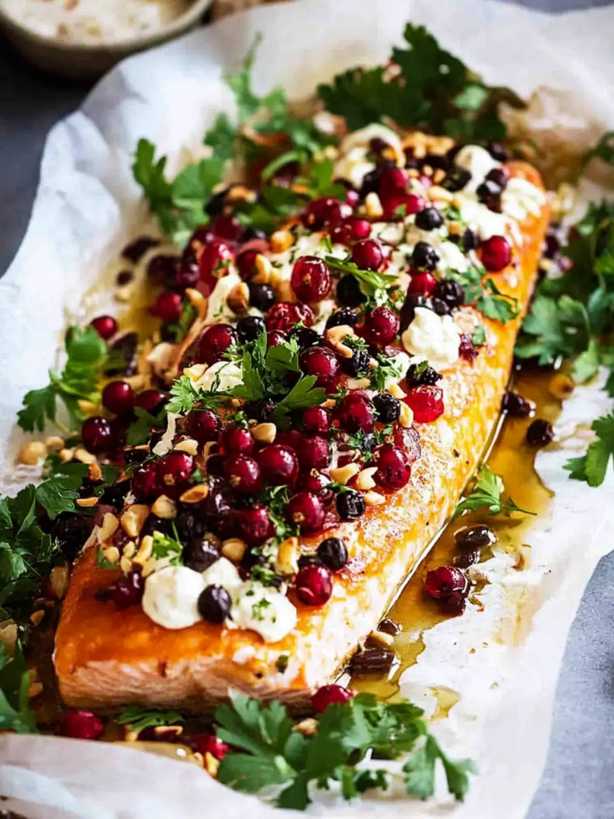 Irresistible Christmas Baked Salmon with Honey Butter Glaze 4 Christmas Baked Salmon