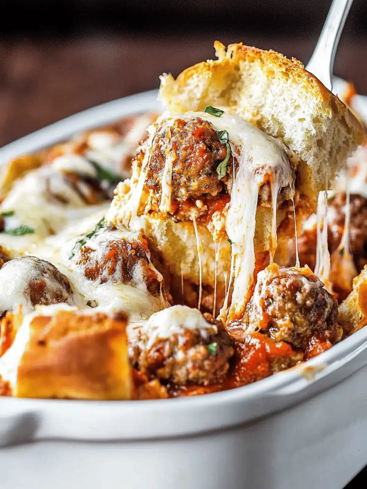 Mouthwatering Meatball Sub Casserole Perfect for Family Nights 3 Mouthwatering Meatball Sub Casserole Perfect for Family Nights