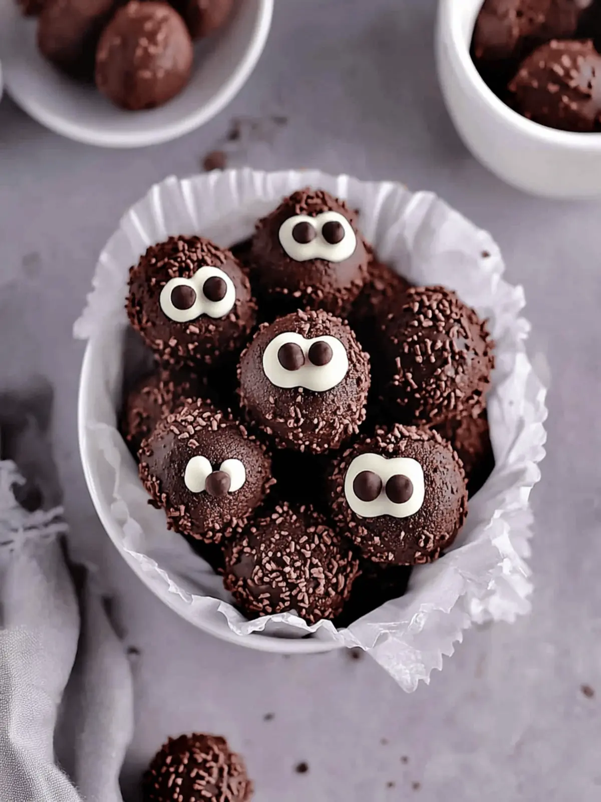 Decadent Double Chocolate Brownie Truffles to Indulge and Share 4 Double Chocolate Brownie Truffles