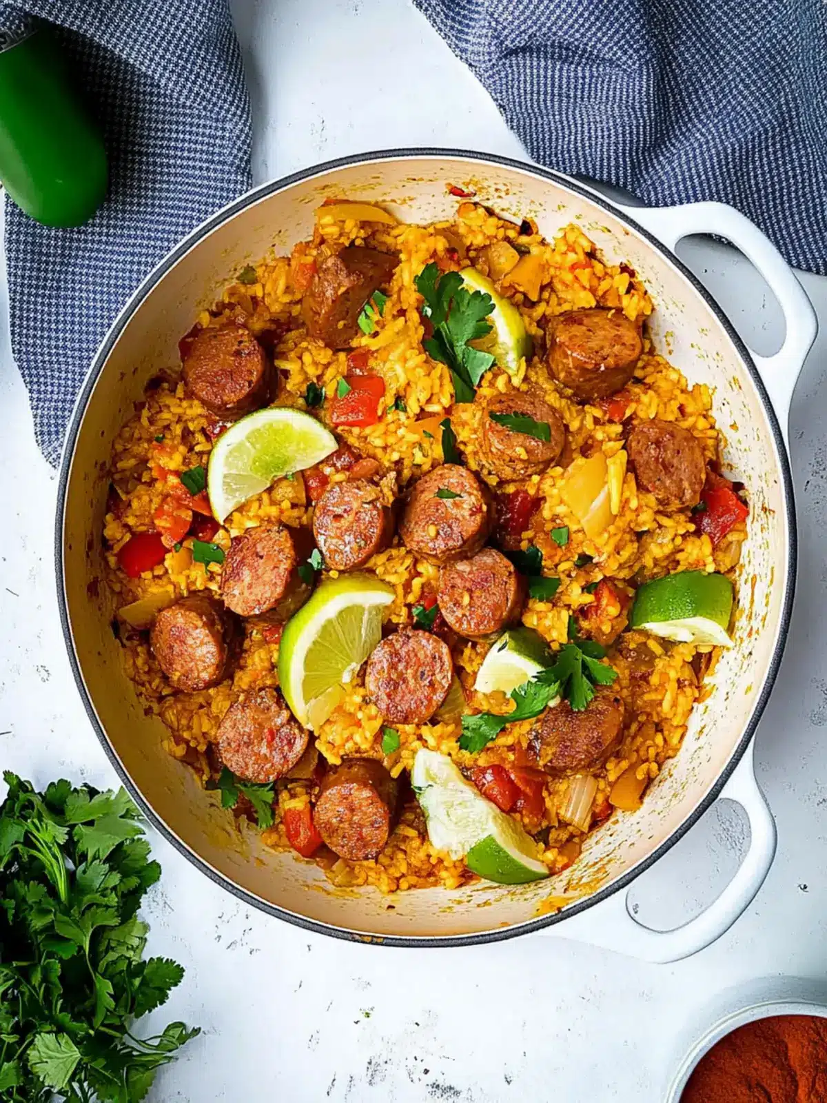 Colombian Pork and Sausage Risotto: Comfort in Every Bite 3 Colombian Pork and Sausage Risotto
