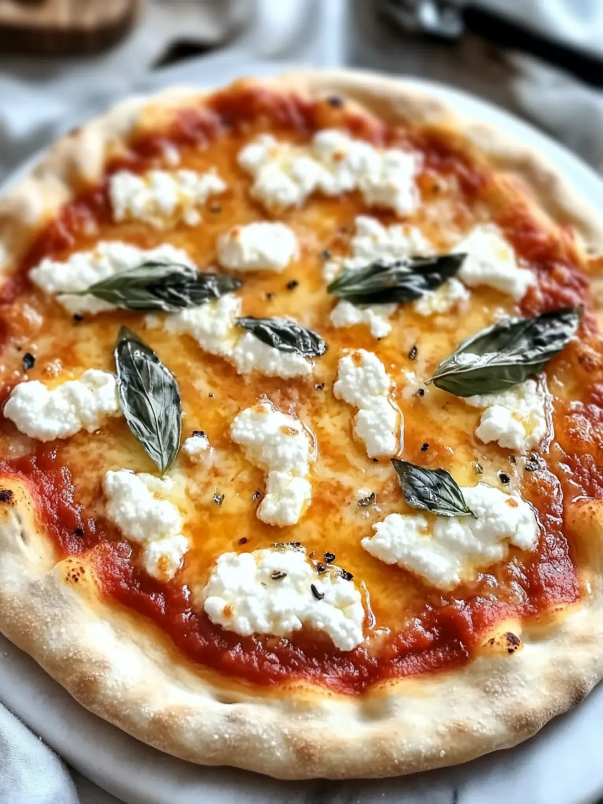 Hot Honey Ricotta Pizza: A Sweet and Savory Delight! 4 Hot Honey Ricotta Pizza