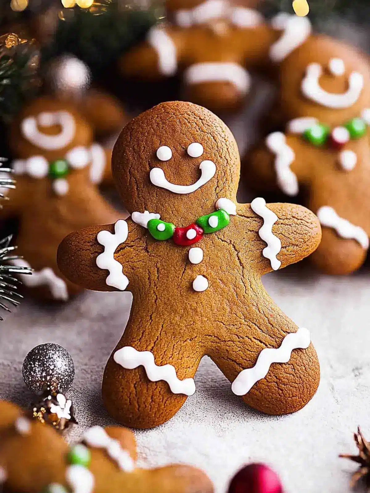 Gingerbread Men: Bake Sweet Memories with Family Today 4 Gingerbread Men