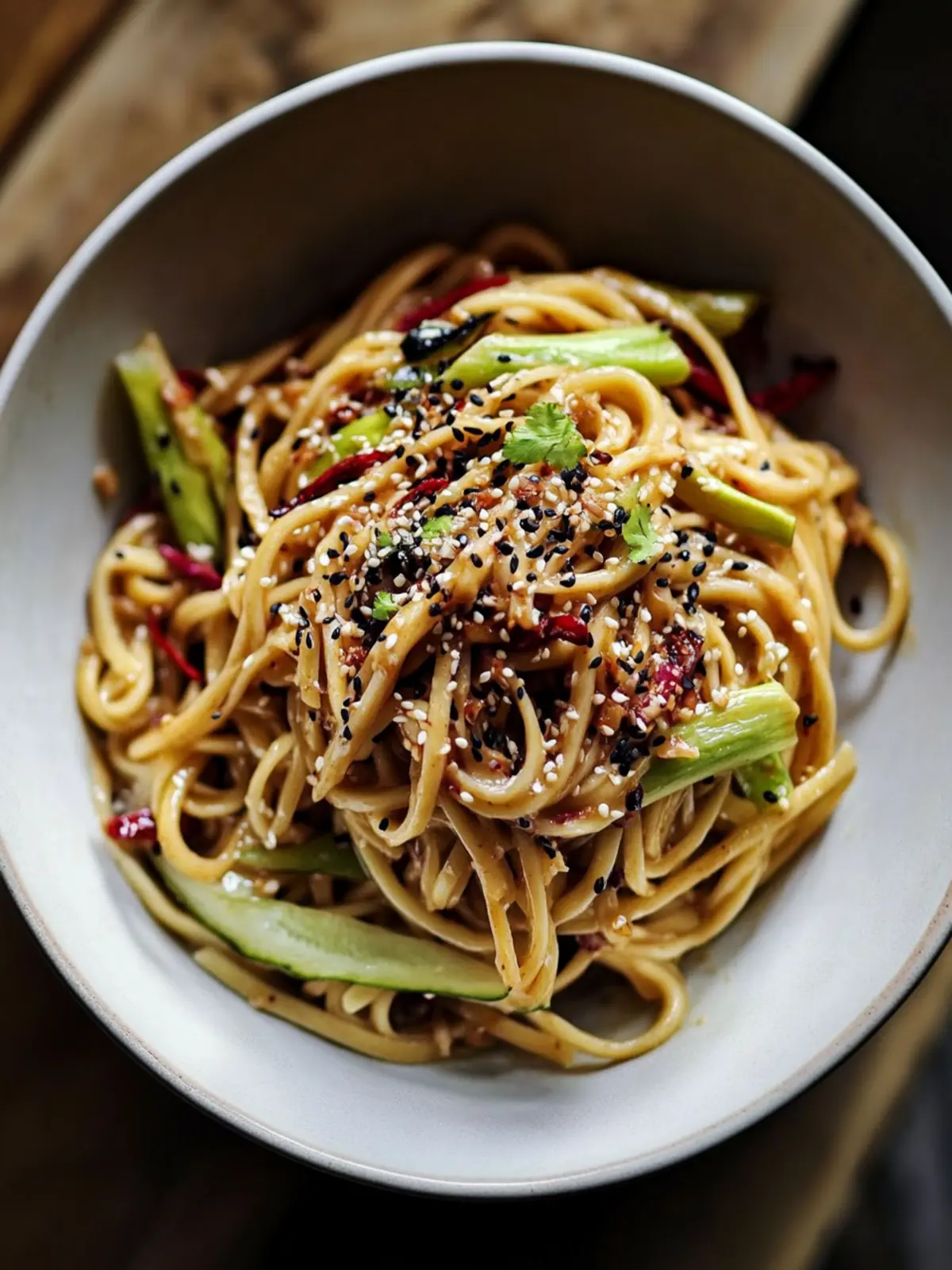 Fiery Cold Sichuan Sesame Noodles: A Flavor Explosion at Home 3 firey cold sichuan sesame noodle
