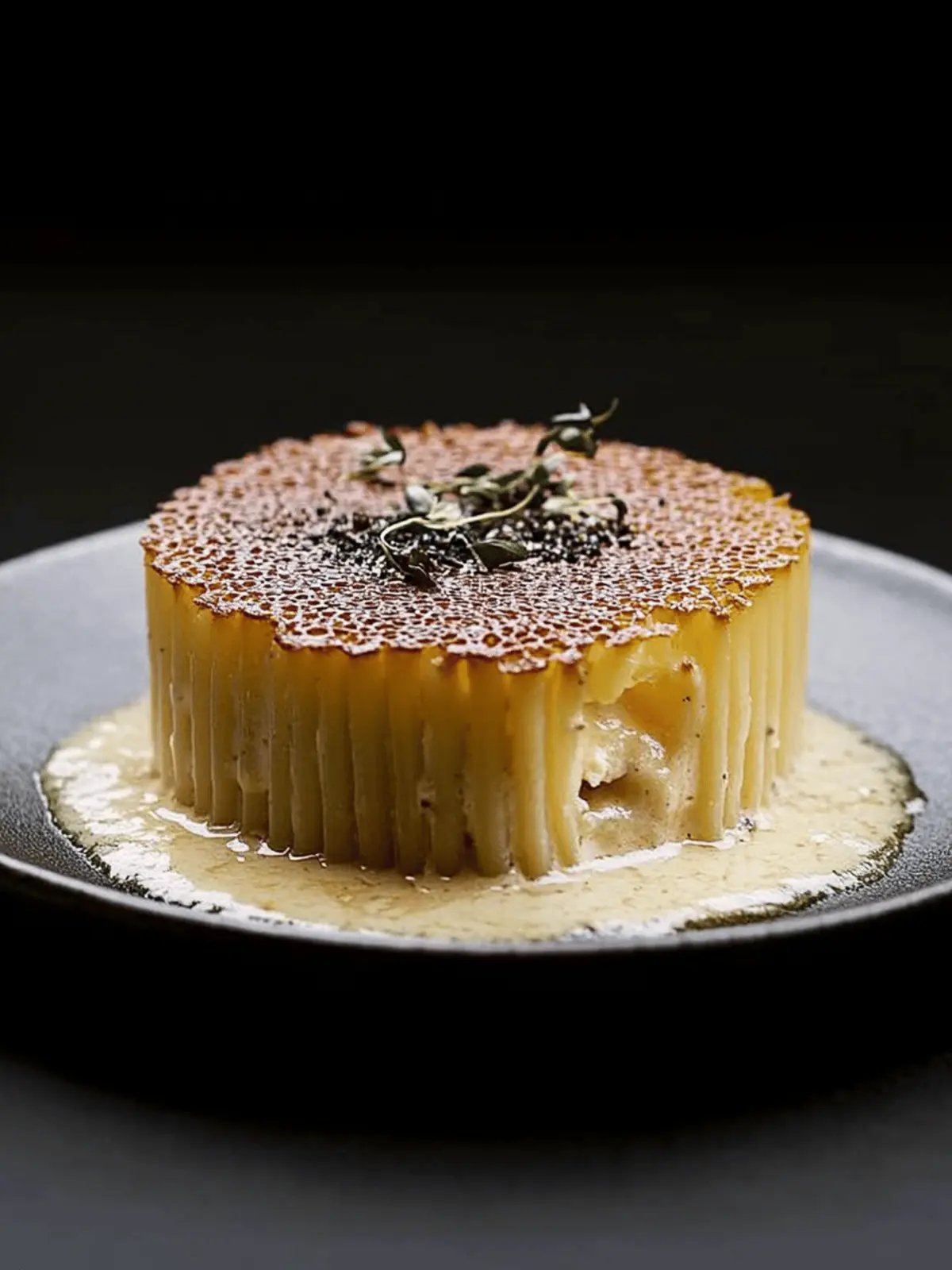 Savor Honeycomb Macaroni with Decadent Porky Cream Delight 2 Savor Honeycomb Macaroni with Decadent Porky Cream Delight