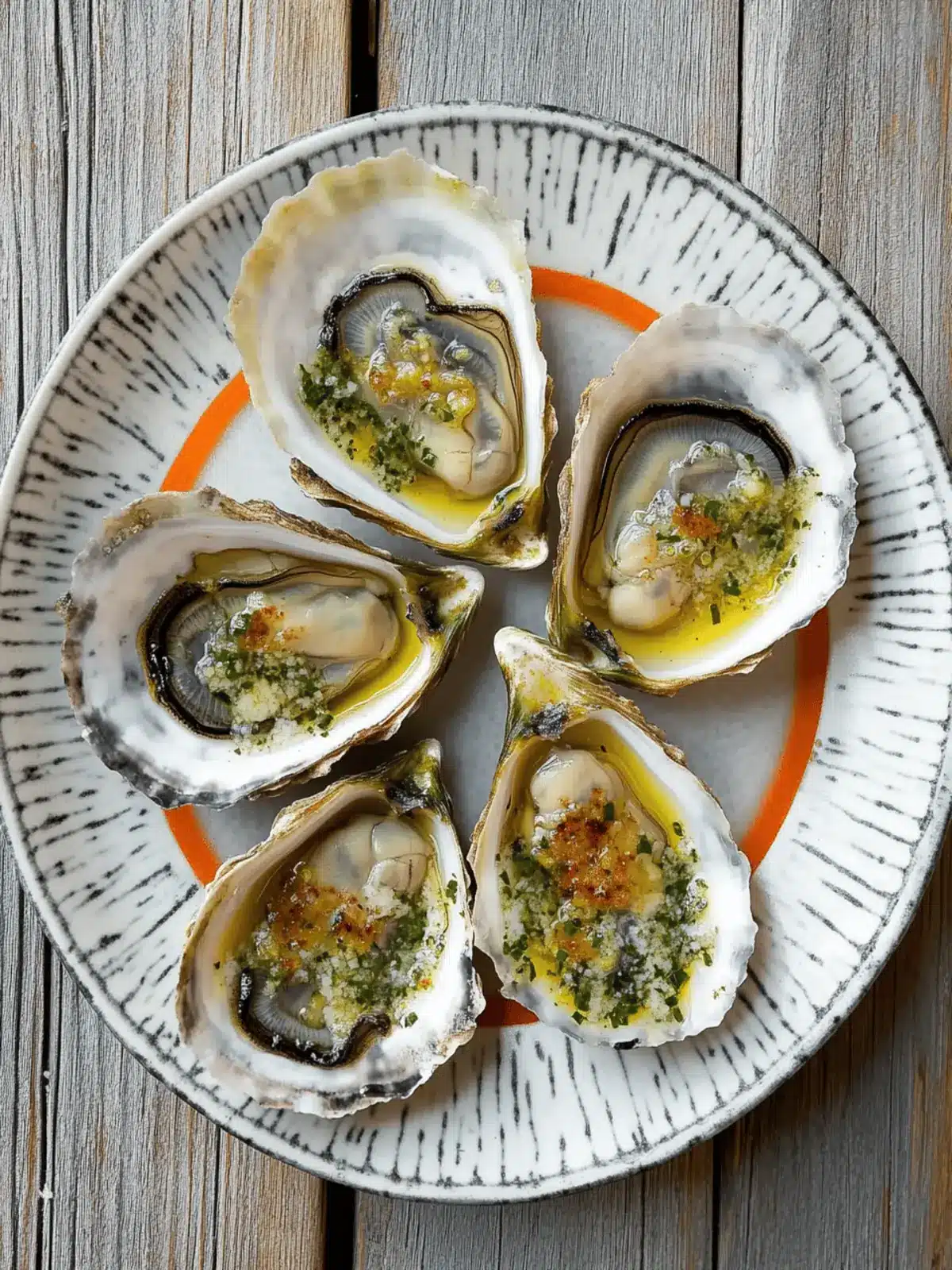 Grilled Oysters with Savory Butter: A Summer Delight 4 Grilled Oysters with Savory Butter