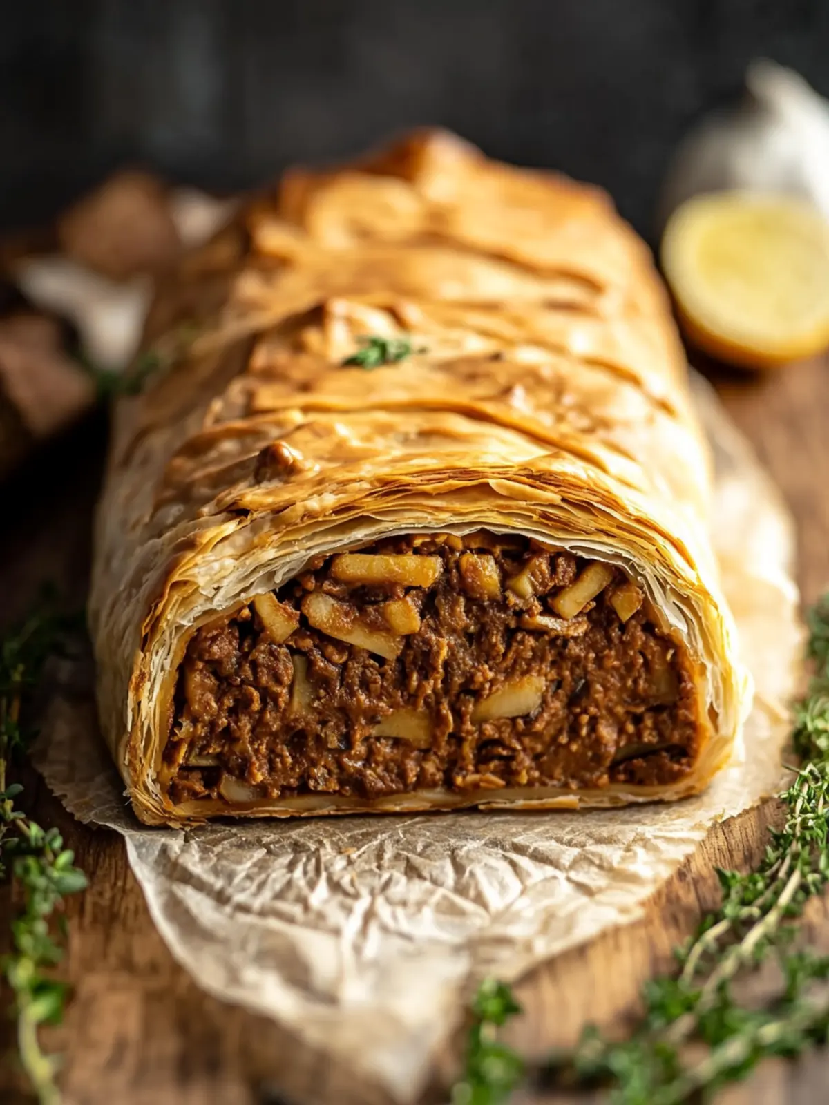 Savory Vegan Wellington: A Perfect Cozy Dinner Delight 4 Vegan Wellington