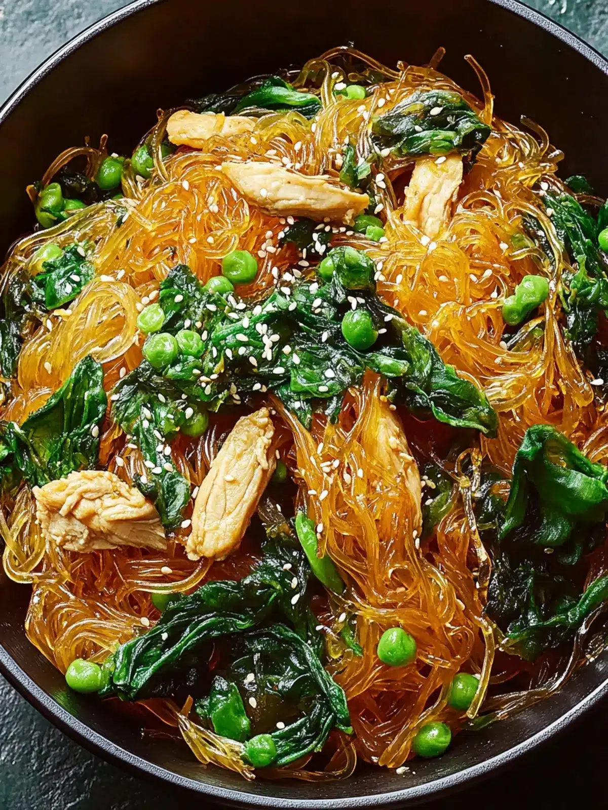 Sesame Soy Chicken Glass Noodles: Cozy Flavor in 30 Minutes 3 Sesame Soy Chicken Glass Noodles