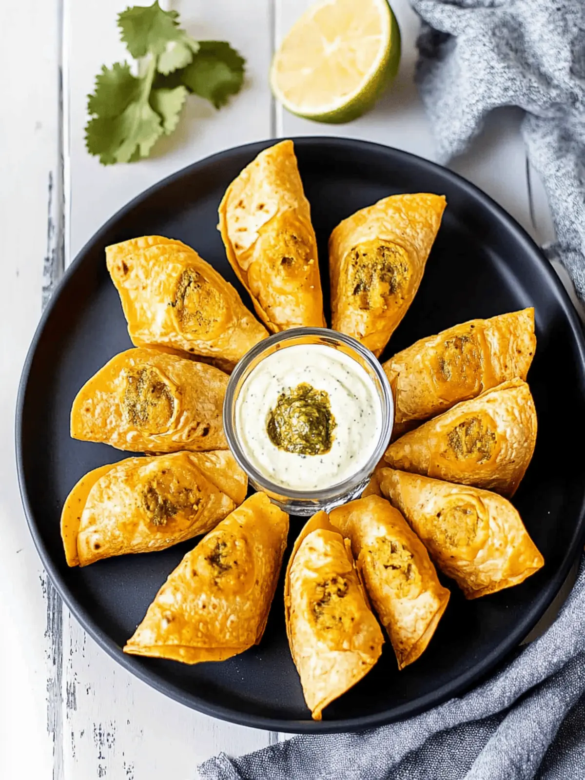Cheesy Antojitos with Basil Pesto for Home Party Bliss 4 Antojitos