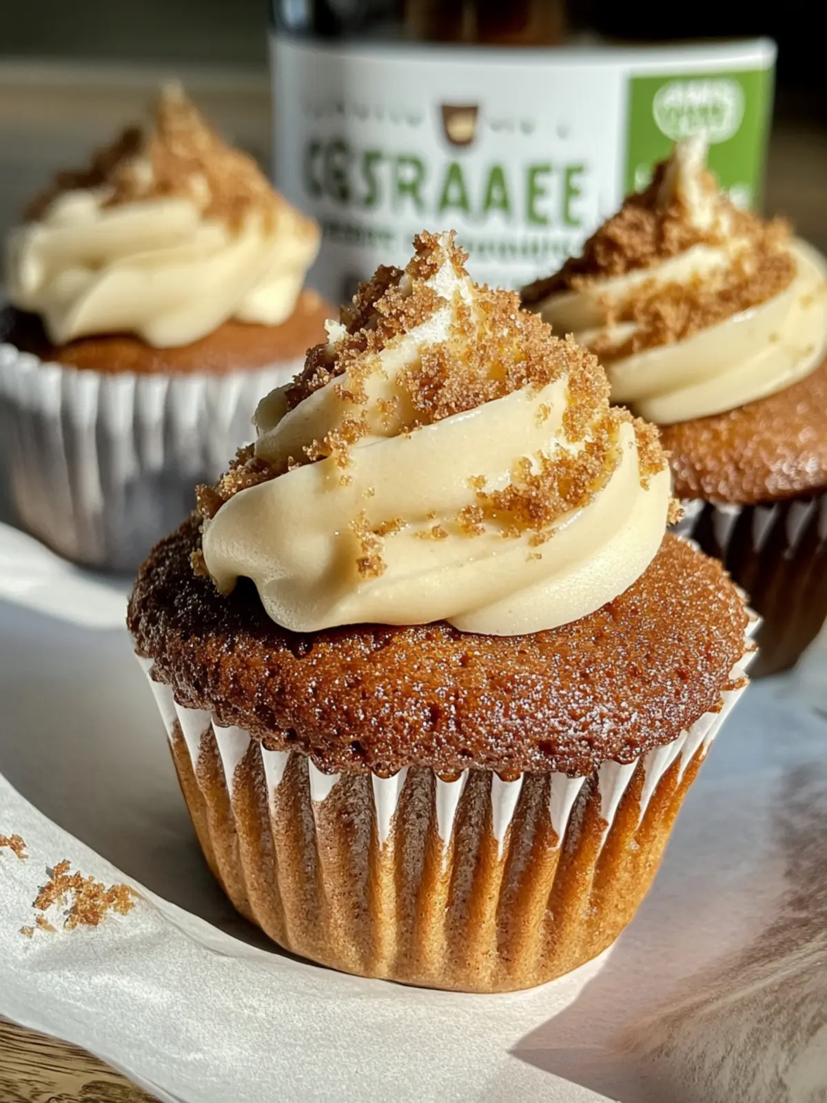 Gingerbread Caramel Latte Cupcakes for Cozy Moments at Home 2 Gingerbread Caramel Latte Cupcakes