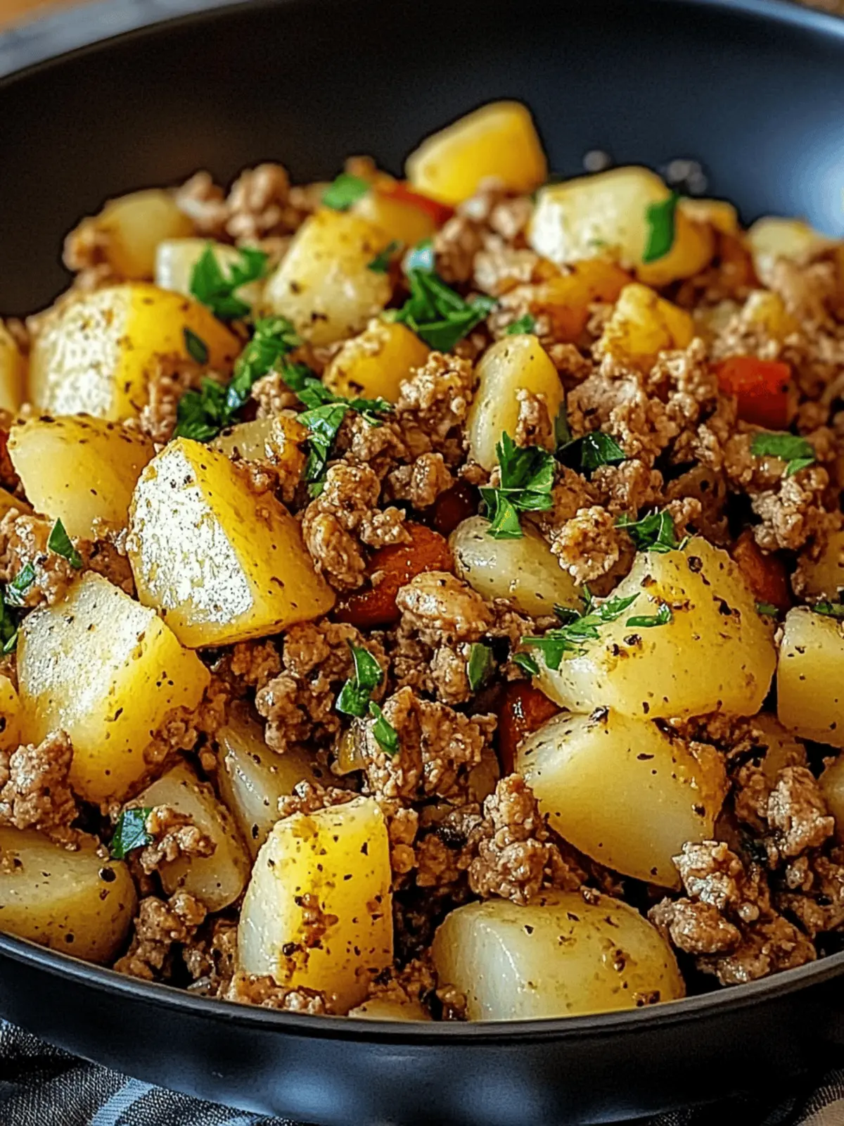 Savory Ground Turkey with Potatoes for a Quick Family Dinner 3 Savory Ground Turkey with Potatoes for a Quick Family Dinner