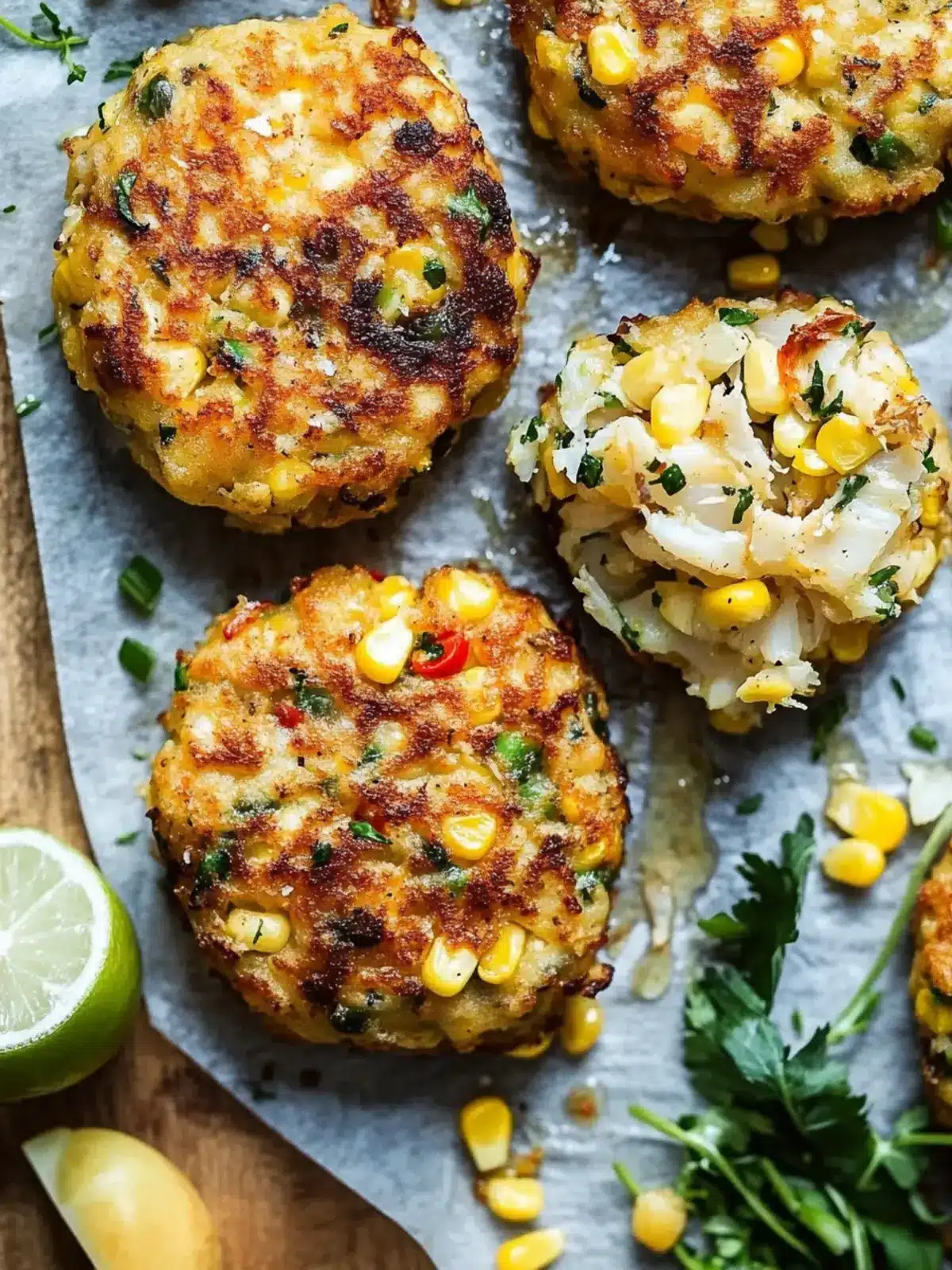 Baked Crab and Corn Cakes: Your New Favorite Seafood Treat 4 Baked Crab and Corn Cakes