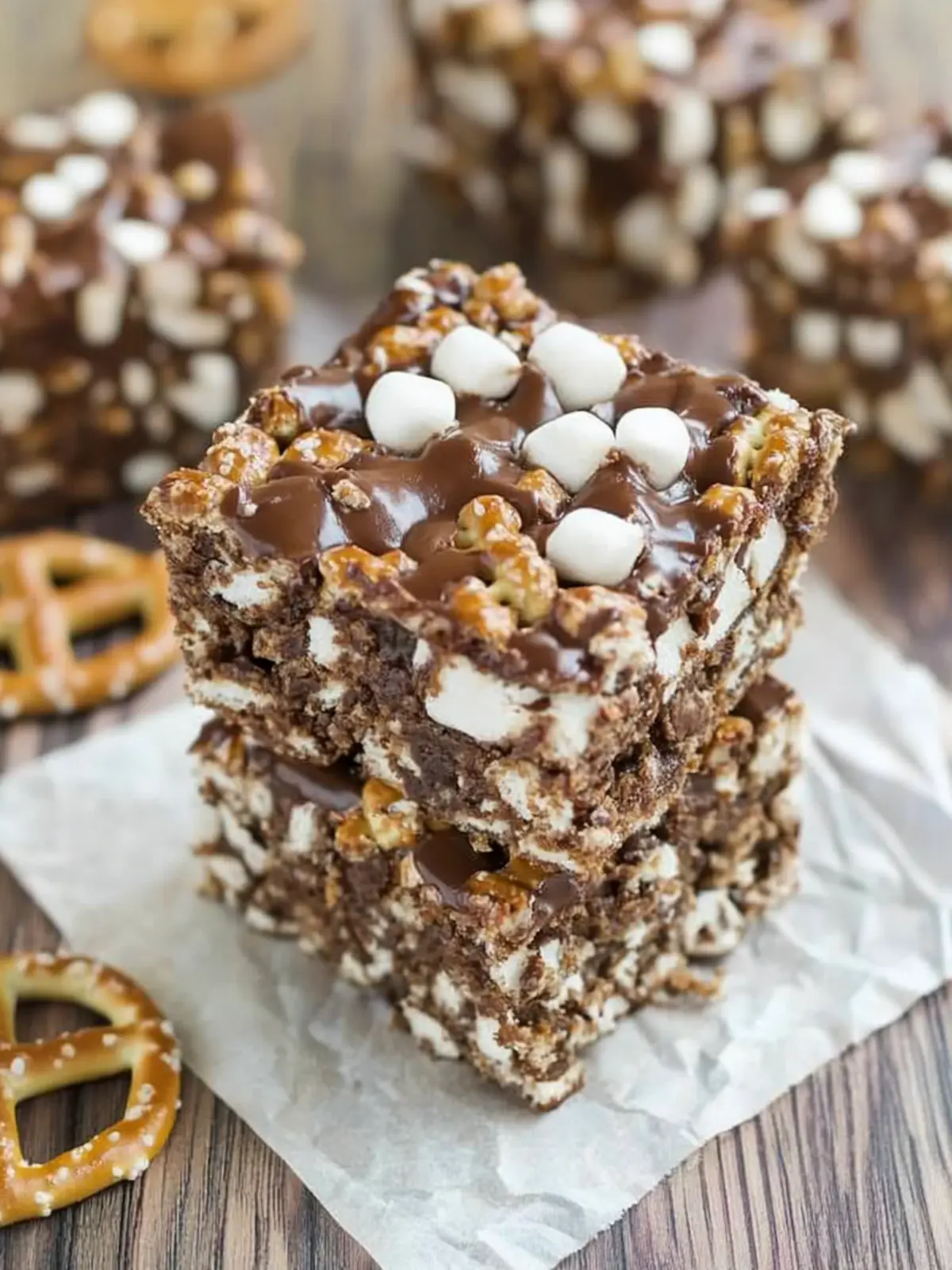 Nutella Marshmallow Pretzel Bars: Your New Favorite Treat 3 Nutella Marshmallow Pretzel Bars