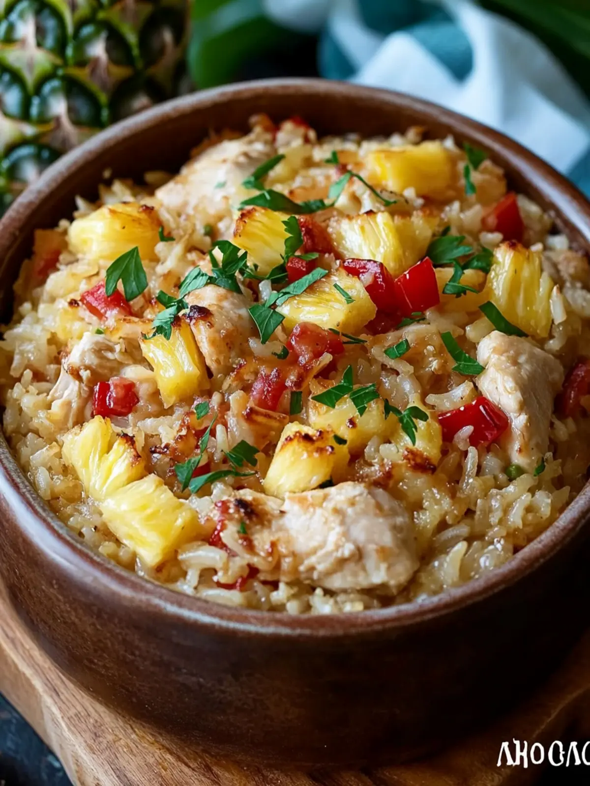 Aloha Pineapple Chicken Rice Casserole for a Tropical Feast 3 Aloha Pineapple Chicken Rice Casserole
