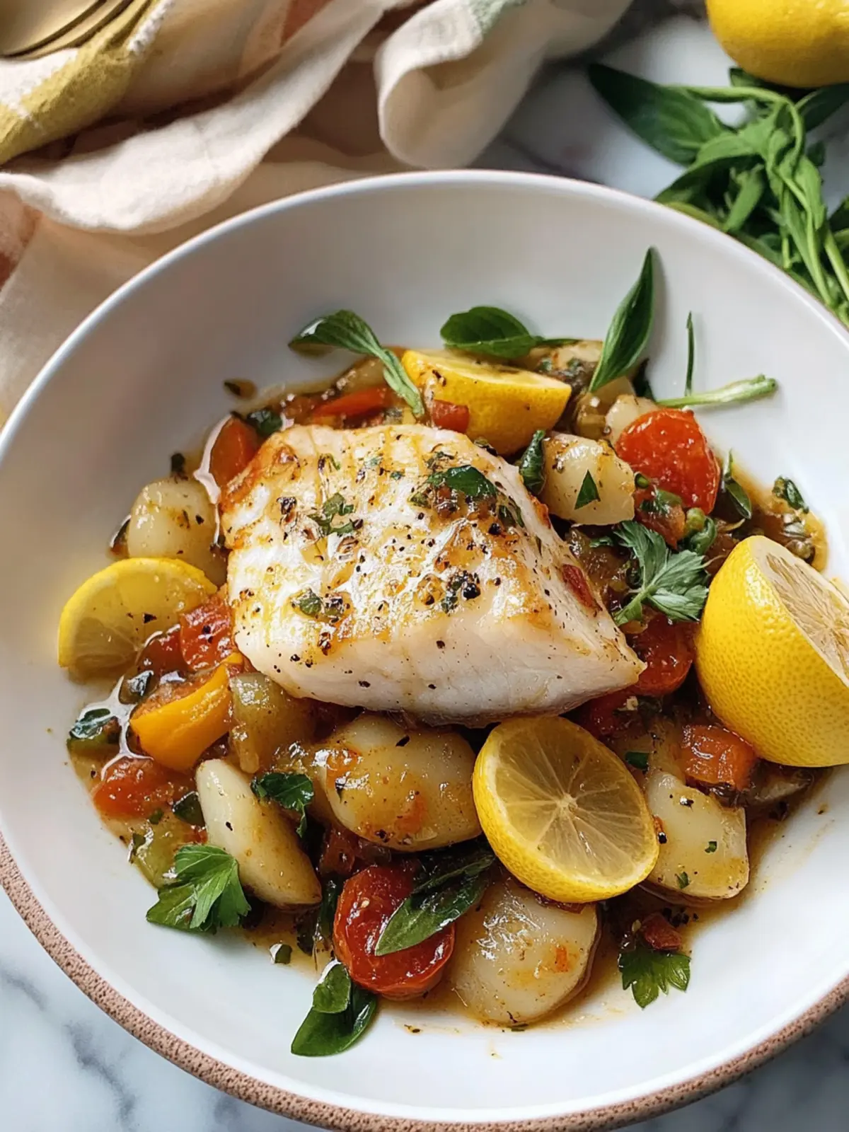 Easy Chilean Sea Bass with Flavorful Vegetables Delight 2 Easy Chilean Sea Bass
