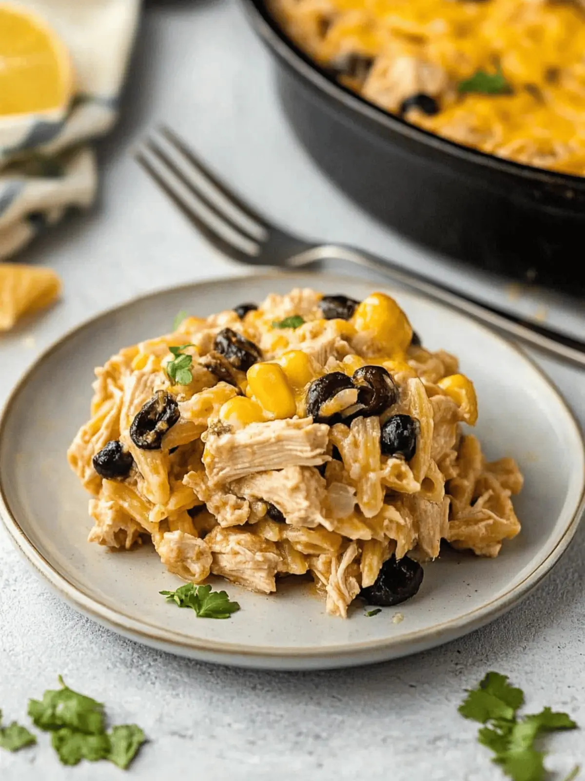 Fiesta Chicken Pasta Casserole: A Cheesy Weeknight Winner 4 Fiesta Chicken Pasta Casserole