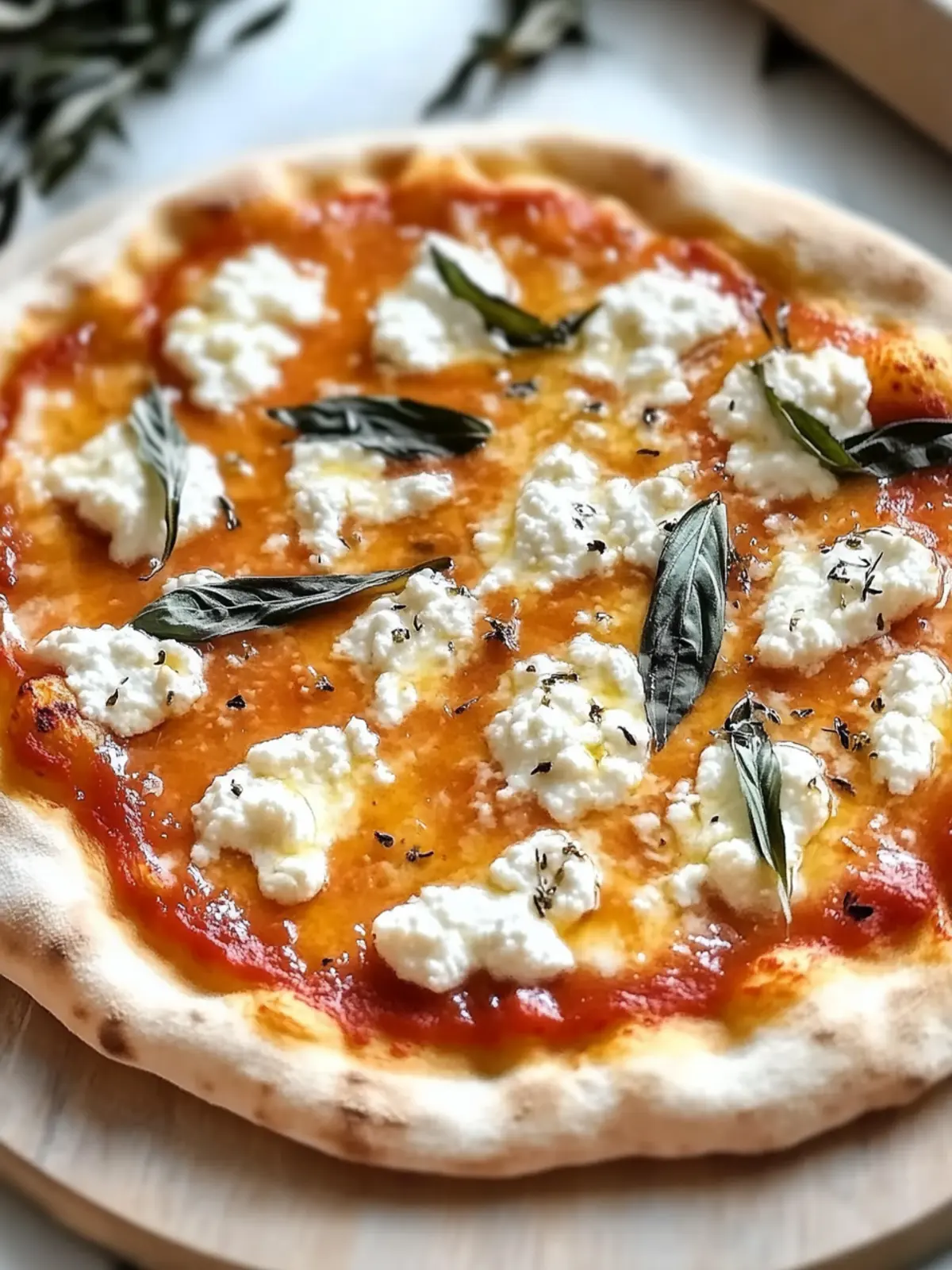 Hot Honey Ricotta Pizza: A Sweet and Savory Delight! 2 Hot Honey Ricotta Pizza