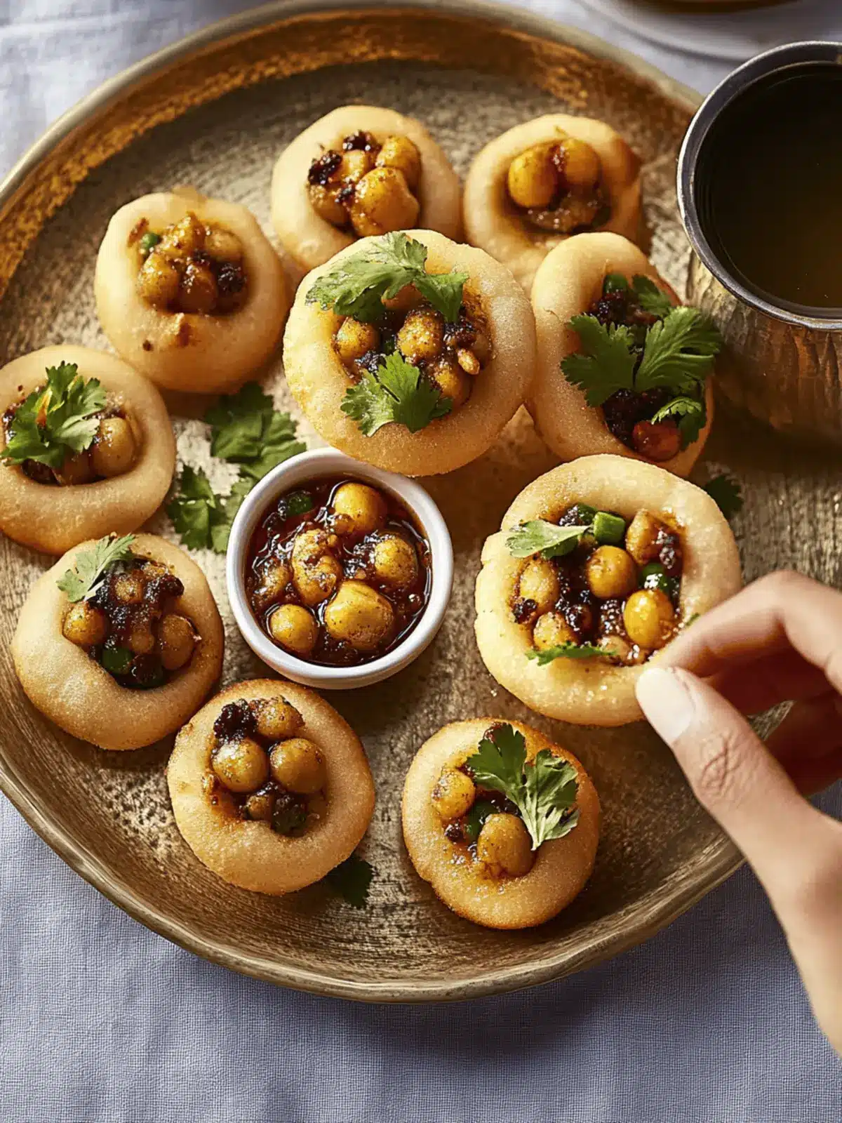 Flavor-Packed Pani Puri: Homemade Vegan Delight Awaits 4 Pani puri