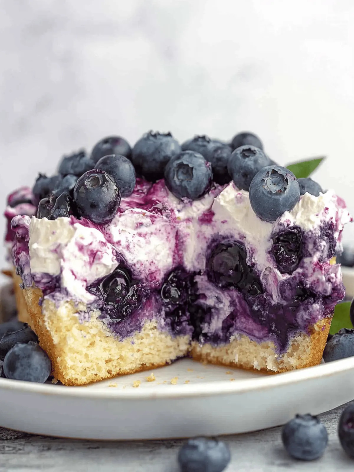 Blueberry Heaven on Earth Cake: Your No-Bake Dream Delight 4 Blueberry Heaven on Earth Cake: Your No-Bake Dream Delight
