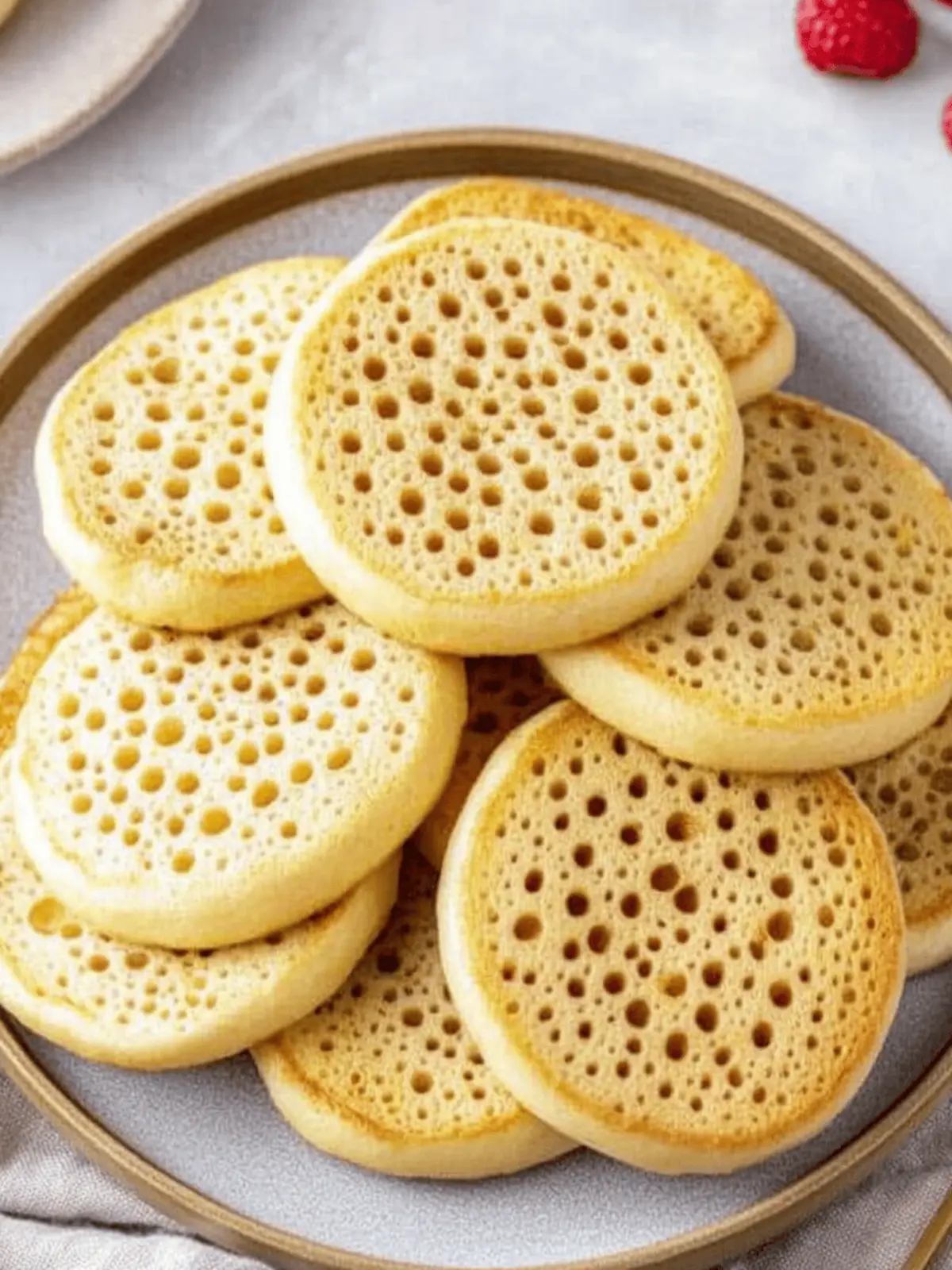 Fluffy Homemade Crumpets: Your New Breakfast Obsession 4 Homemade Crumpets