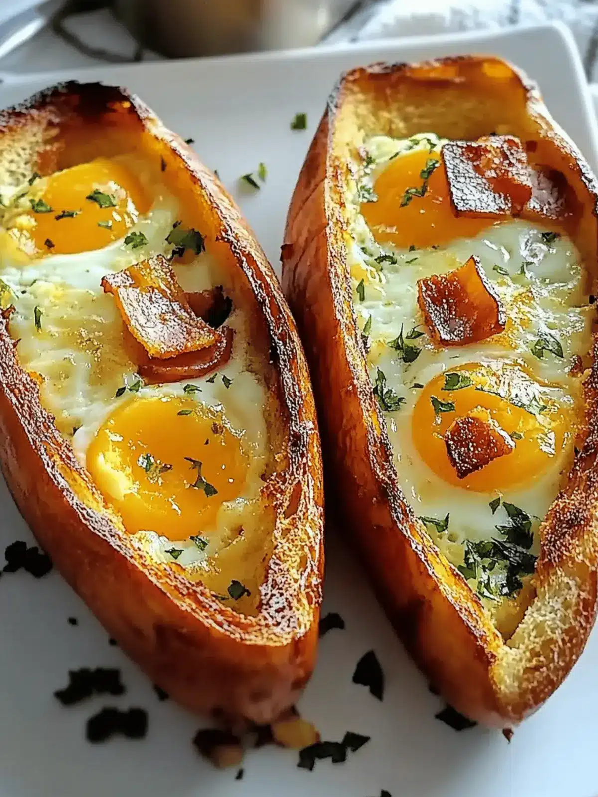 Baked Egg Boats Recipe: Customize Your Perfect Breakfast Delight 4 Baked Egg Boats Recipe