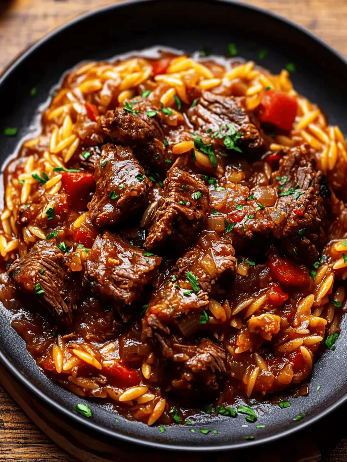 Savory Beef Giouvetsi: Comforting Braised Beef and Orzo Delight 3 Beef Giouvetsi (Braised Beef and Orzo)