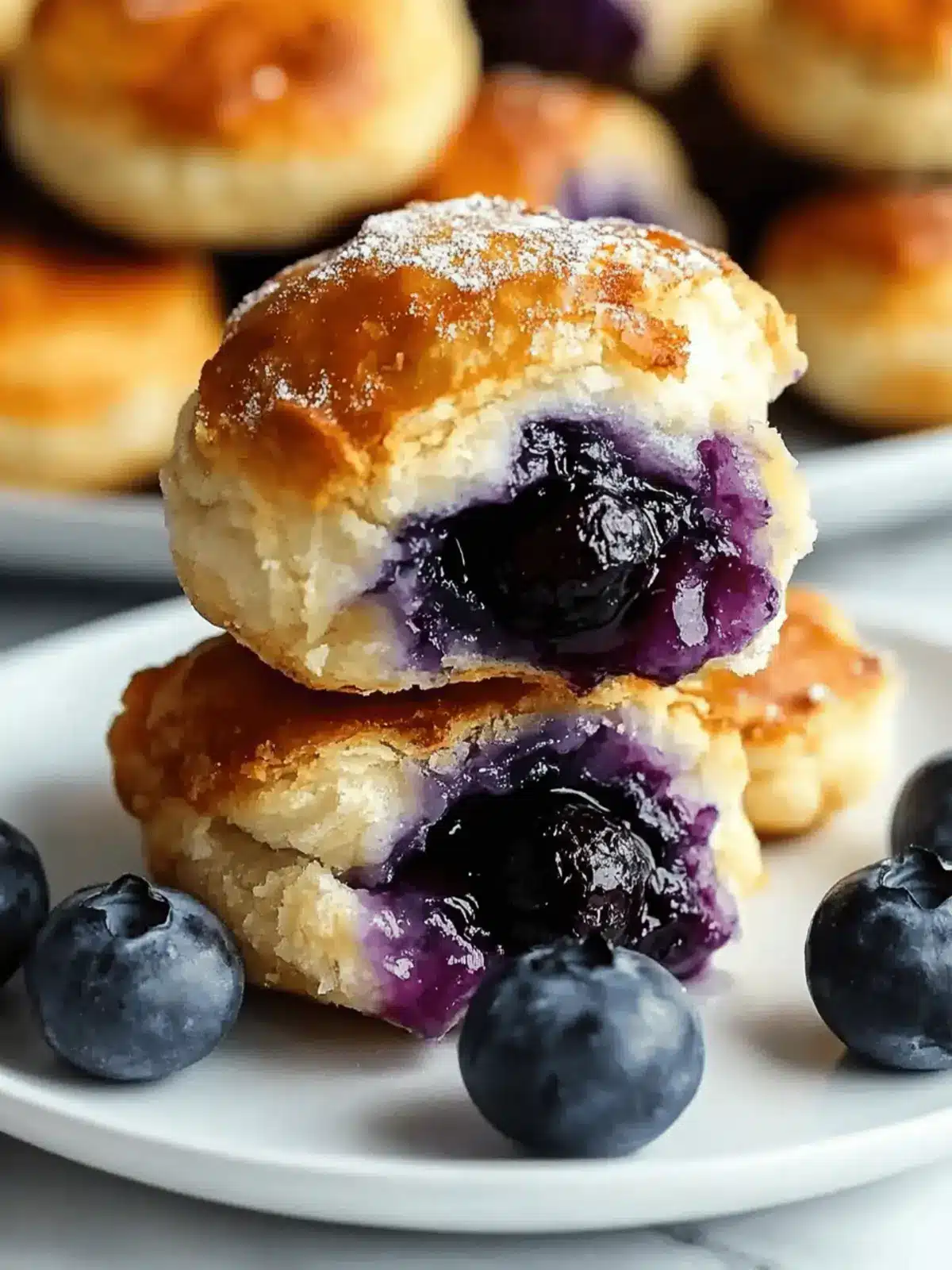Irresistible 4 Ingredient Blueberry Pie Bombs for Sweet Cravings 2 4 Ingredient Blueberry Pie Bombs