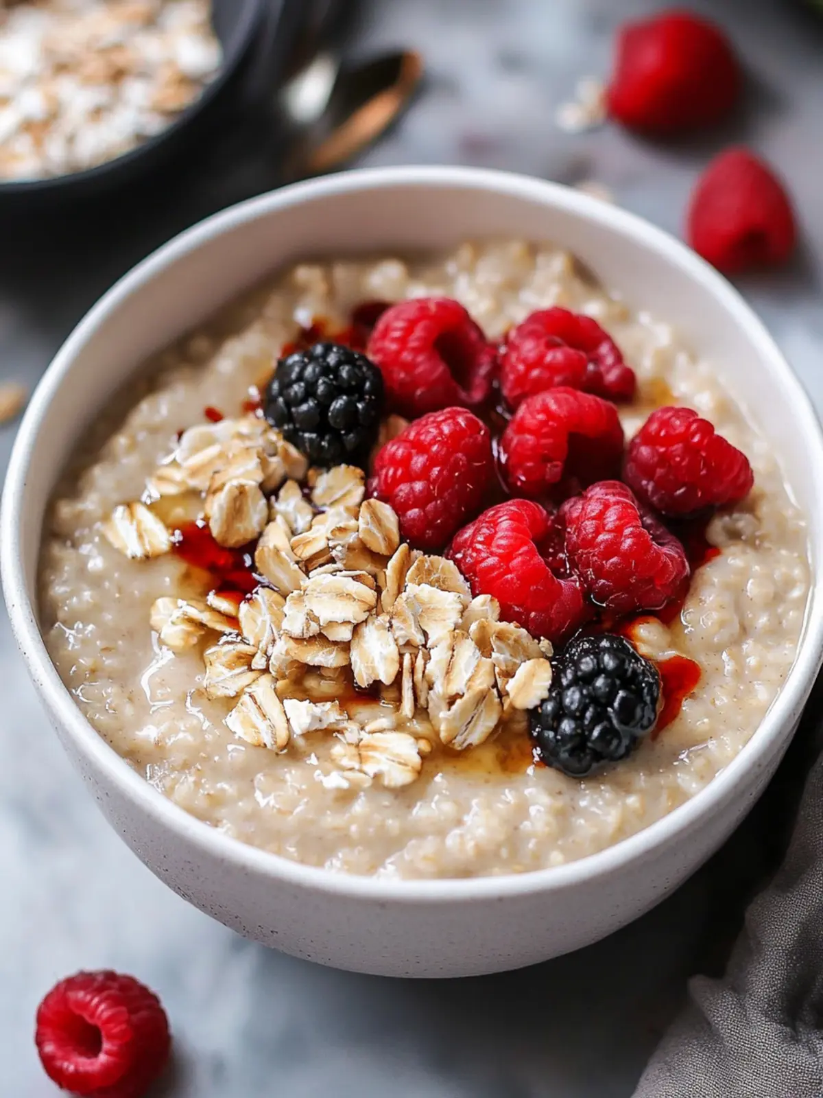 30-Minute Sweet and Creamy Brown Rice Breakfast Porridge Delight 3 30-Minute Sweet and Creamy Brown Rice Breakfast Porridge