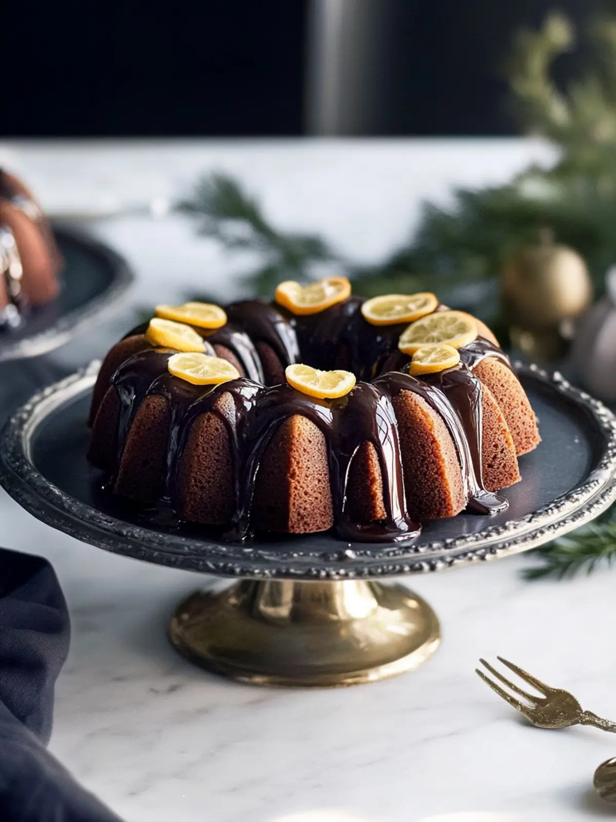 Zo « s Orange Poppyseed Bundt Cakes with Irresistible Ganache 3 Zo « s Orange Poppyseed Bundt Cakes with Chocolate Ganache