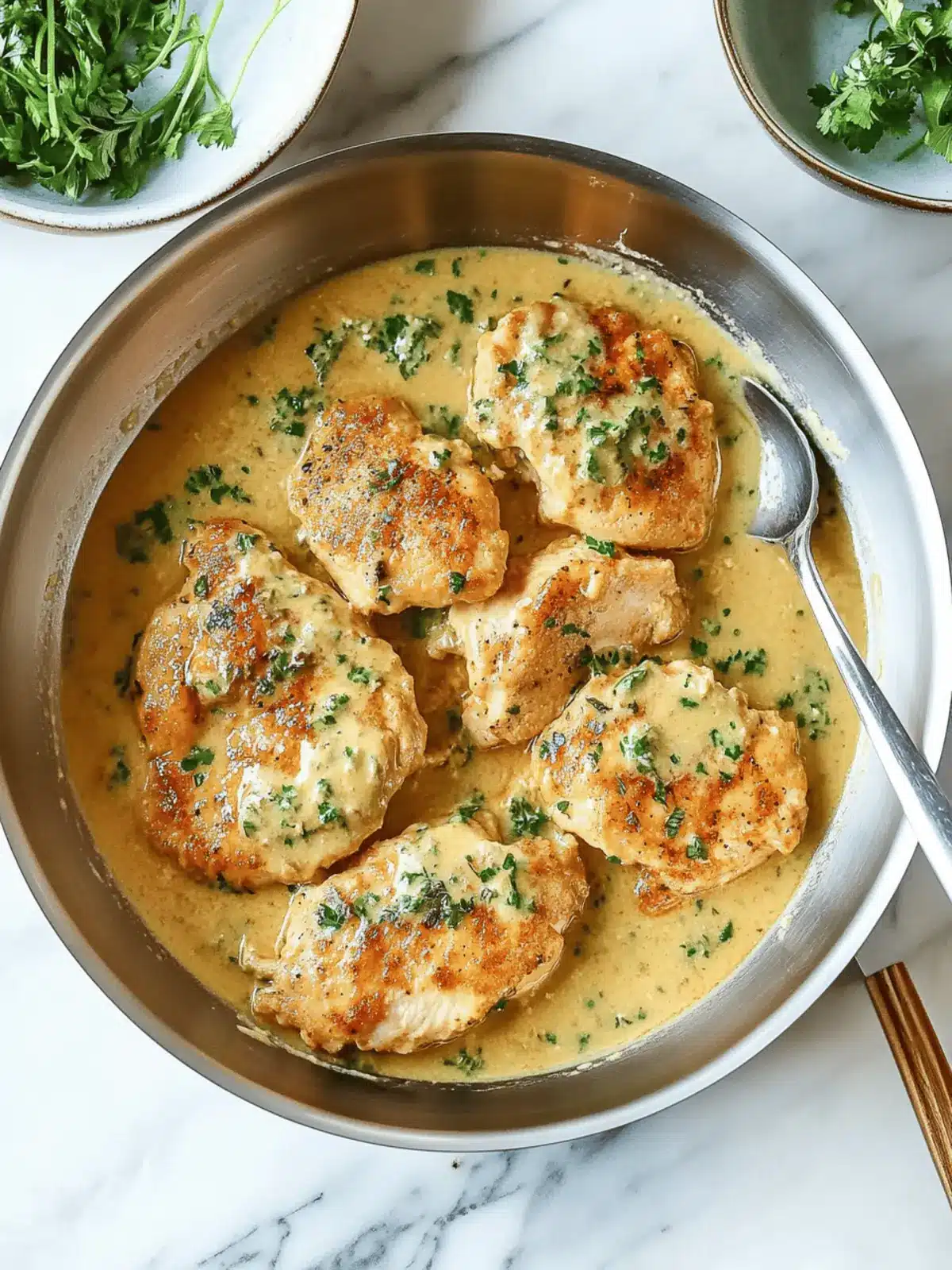 Creamy Chicken Piccata Bliss: A Quick Homemade Delight 2 Creamy Chicken Piccata