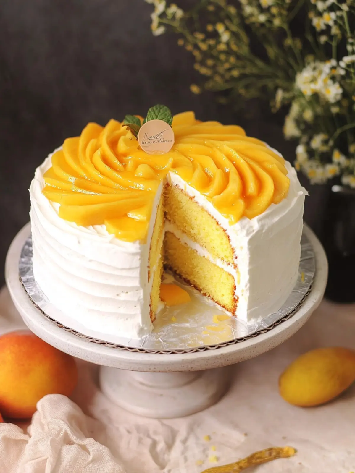 Mango Cream Chiffon Cake: Your New Favorite Summer Dessert 3 Mango Cream Chiffon Cake