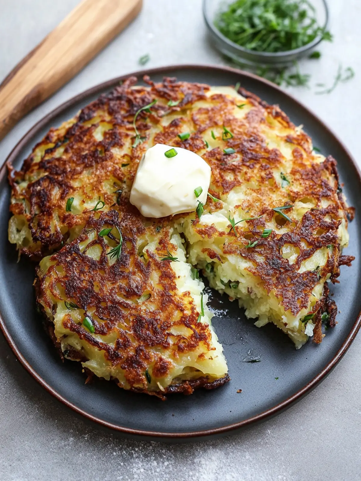 Jarlsberg-Stuffed Potato R ¶sti: Comfort Food Perfected 4 Jarlsberg-stuffed Potato R ¶sti