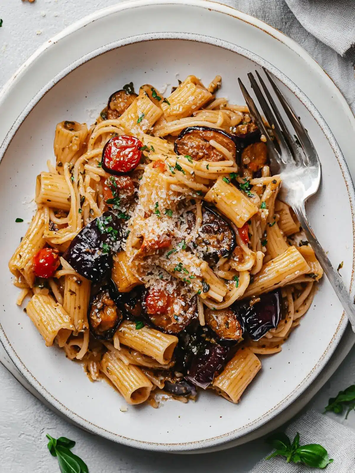 Roasted Eggplant Pasta That Will Take Your Taste Buds Higher 3 Roasted Eggplant Pasta