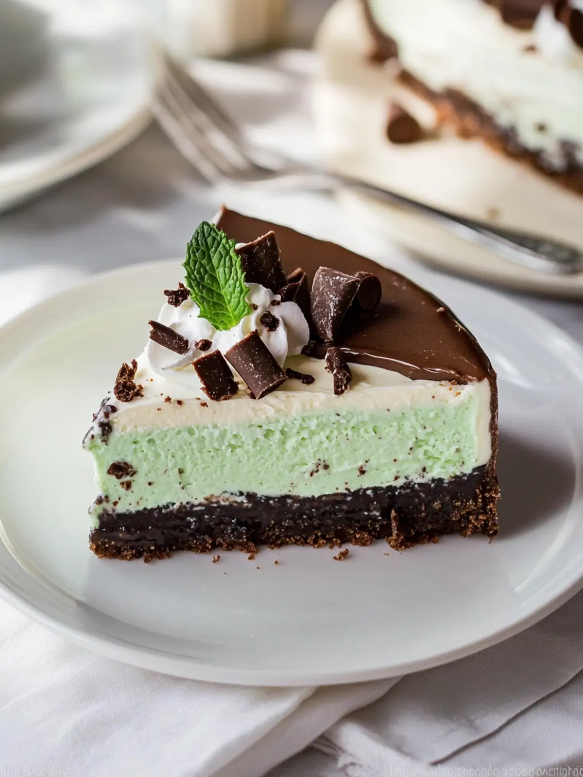 Decadent Thin Mint Cheesecake That'll Wow Your Guests 4 Thin Mint Cheesecake