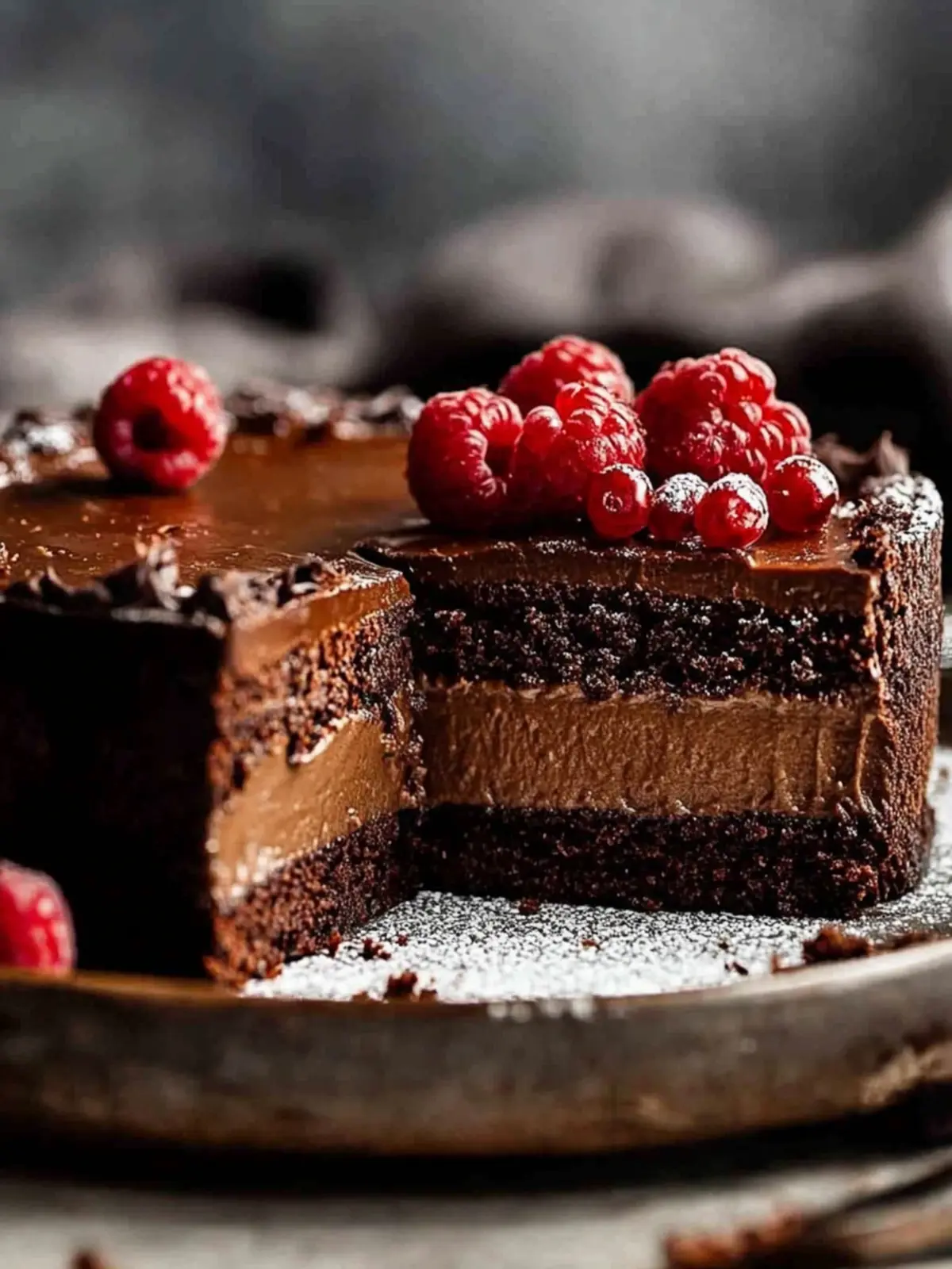 Decadent Chocolate Custard Cake That Will Wow Everyone 3 Chocolate custard cake