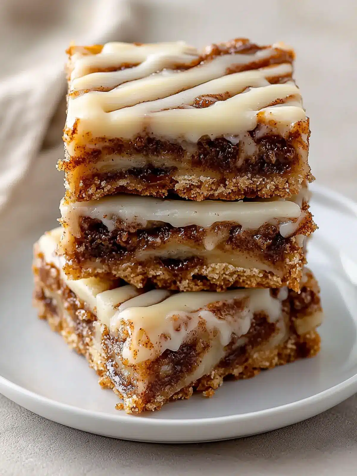 Cinnamon Roll Bliss Bars: Your Cozy Dessert Delight! 2 Cinnamon Roll Bliss Bars