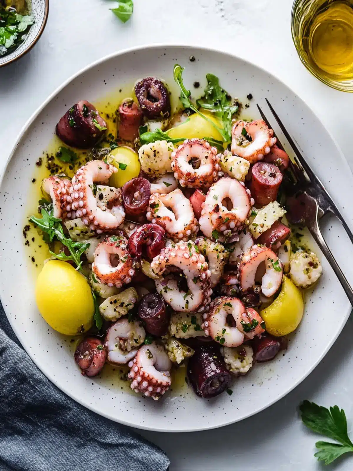 Easy Octopus Salad Recipe for a Fresh Flavor Adventure 2 Easy Octopus Salad