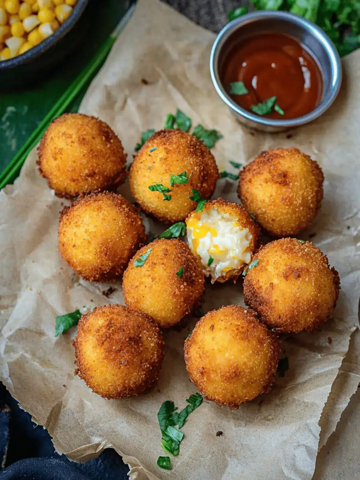 Irresistible Corn Cheese Balls Your New Favorite Snack 3 Corn Cheese Balls